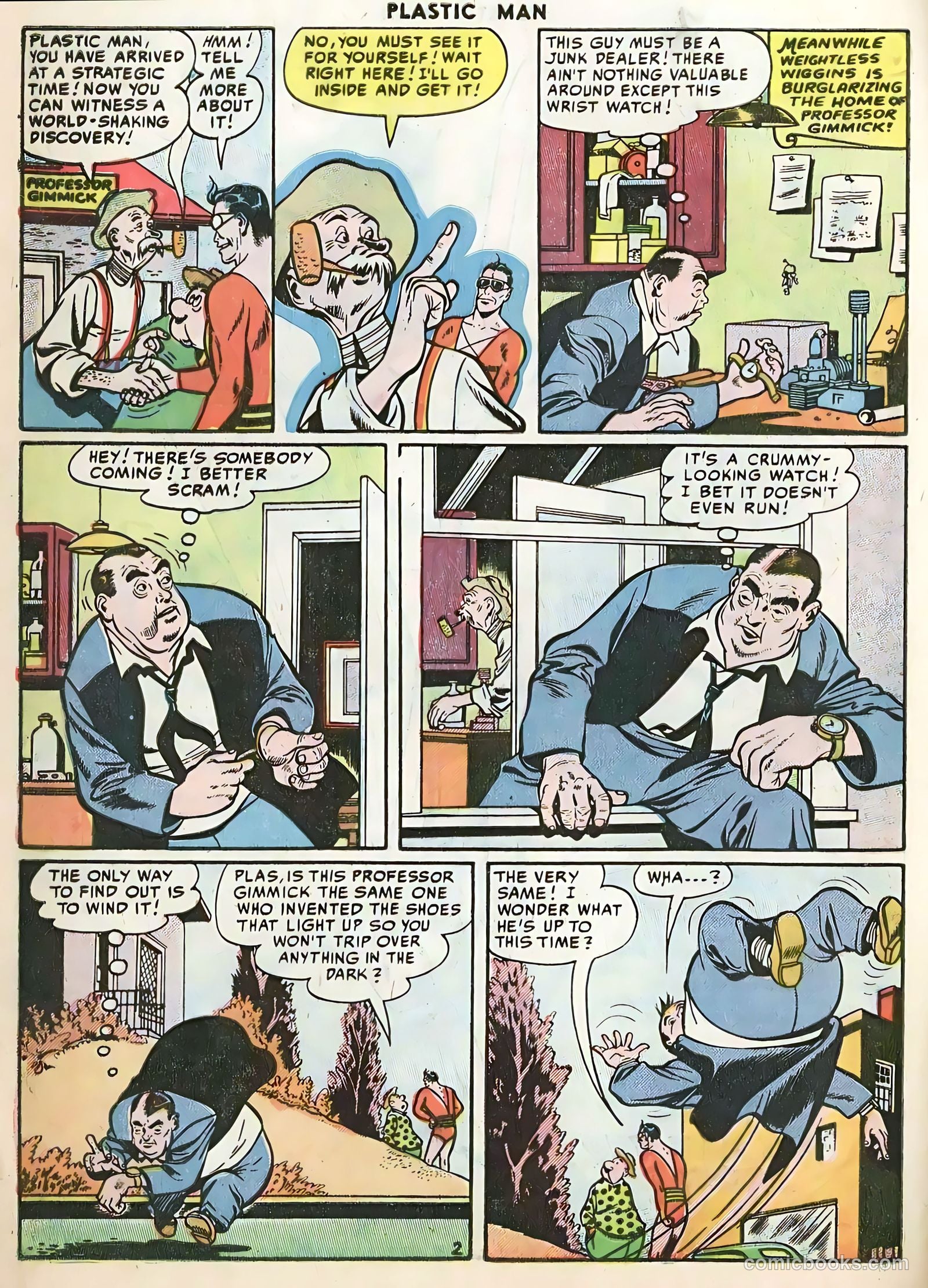 Plastic Man #56 — page 4 of 36