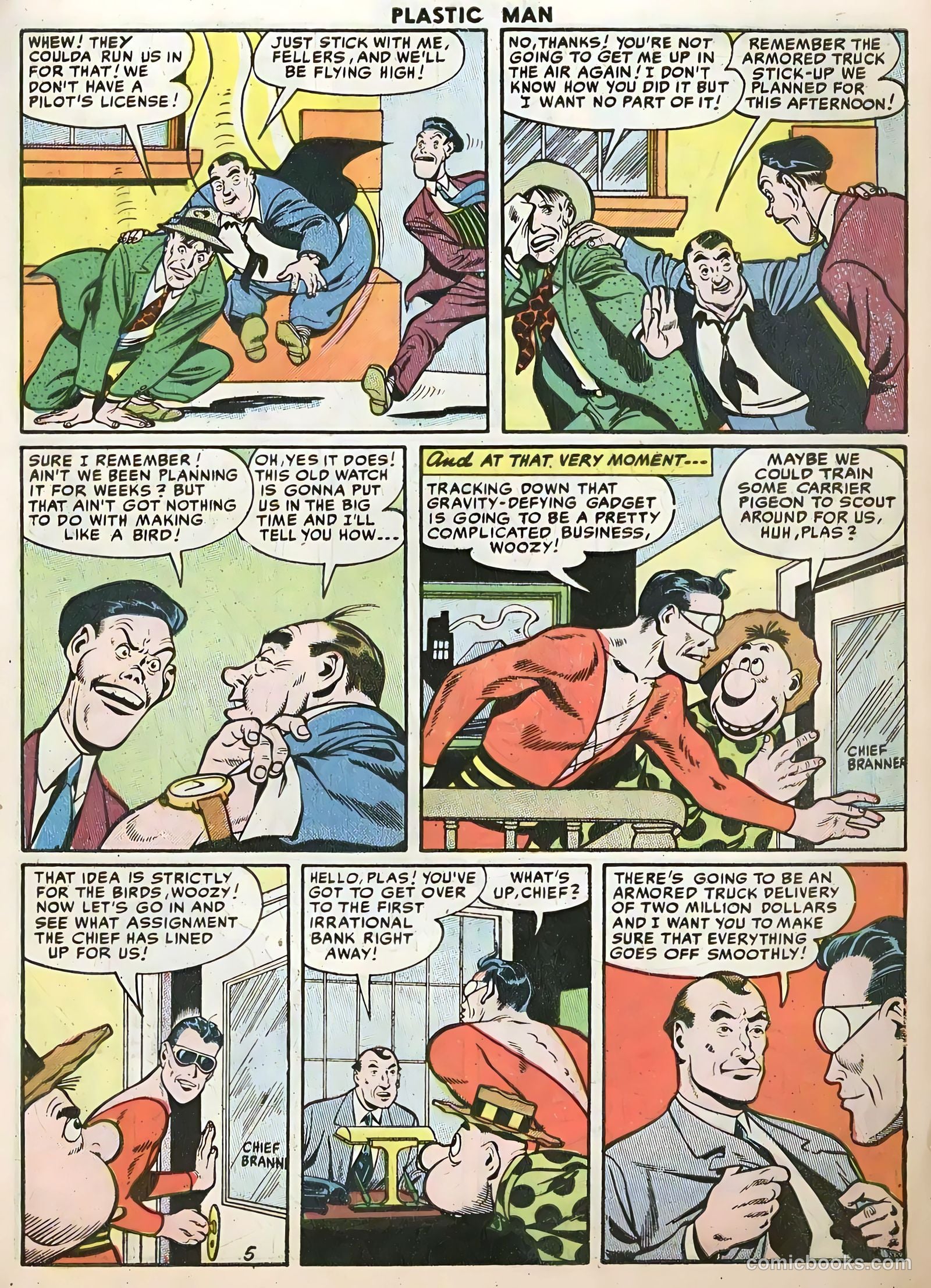 Plastic Man #56 — page 7 of 36