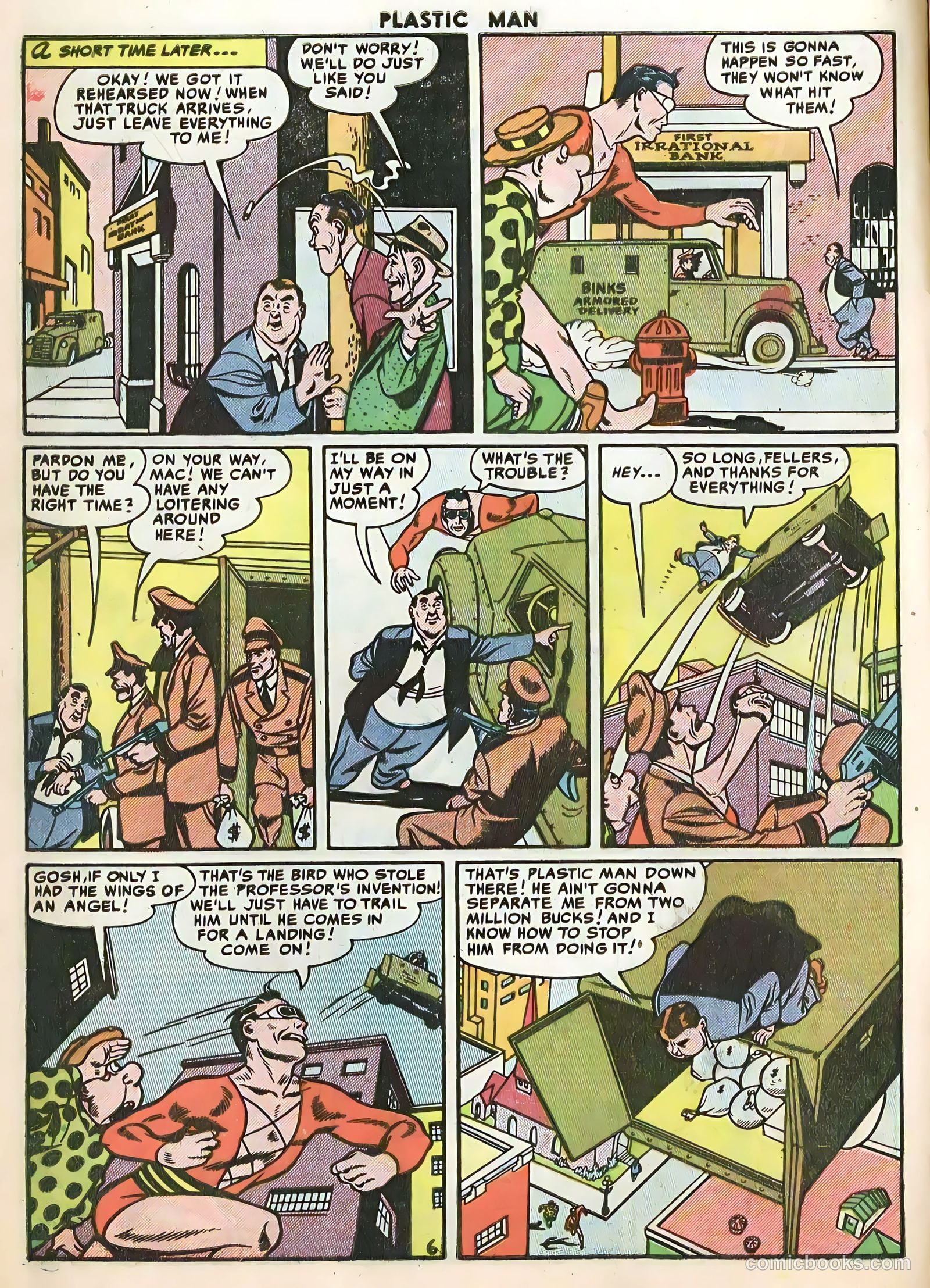Plastic Man #56 — page 8 of 36