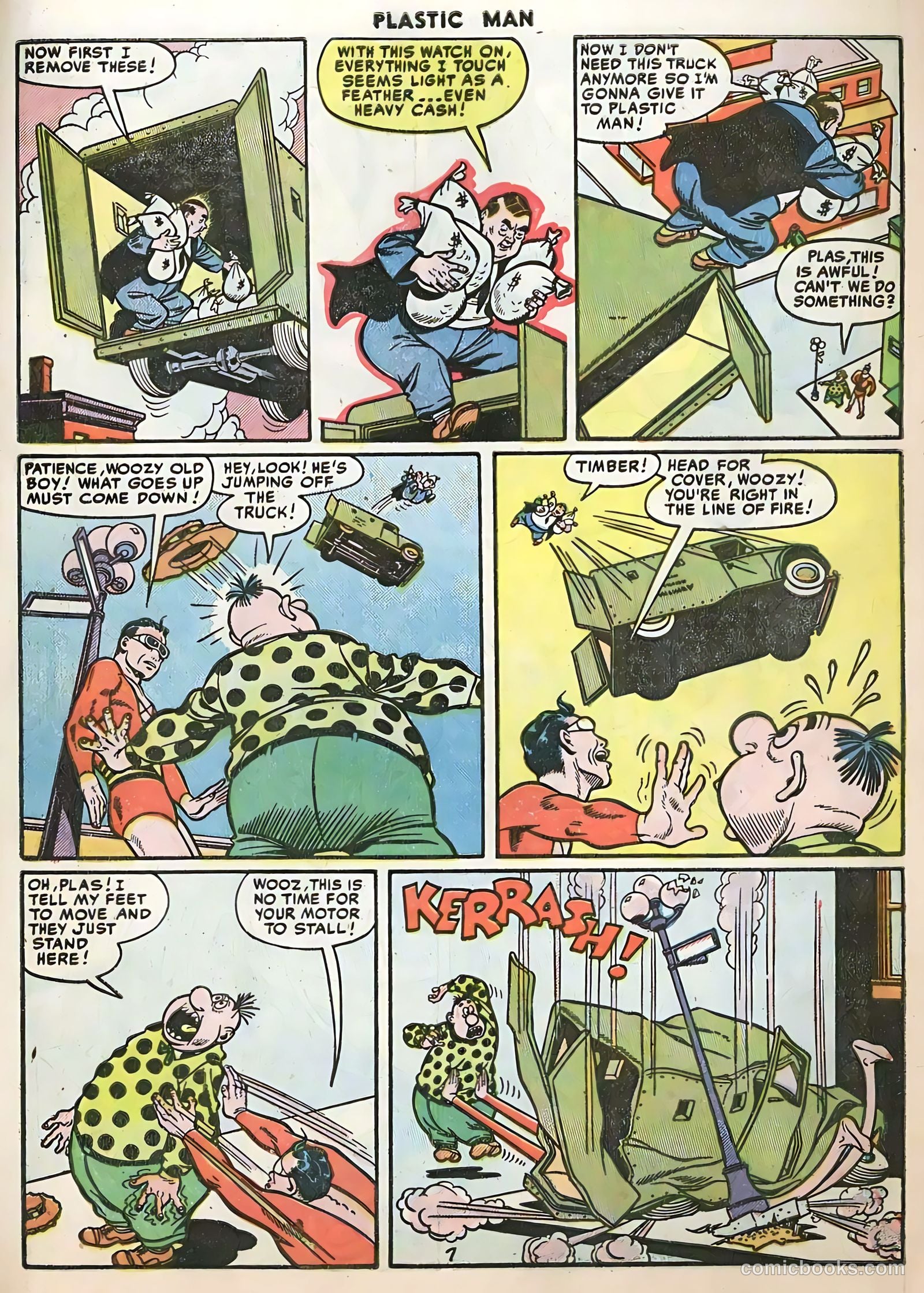 Plastic Man #56 — page 9 of 36