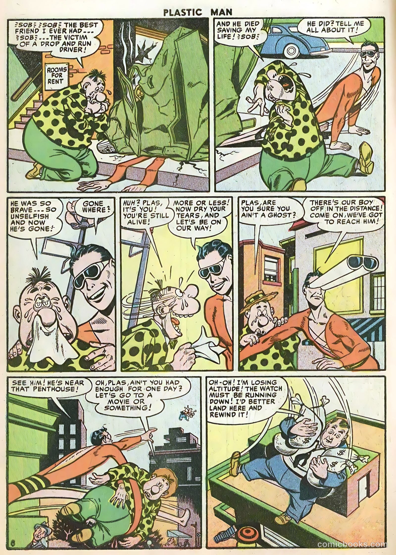 Plastic Man #56 — page 10 of 36