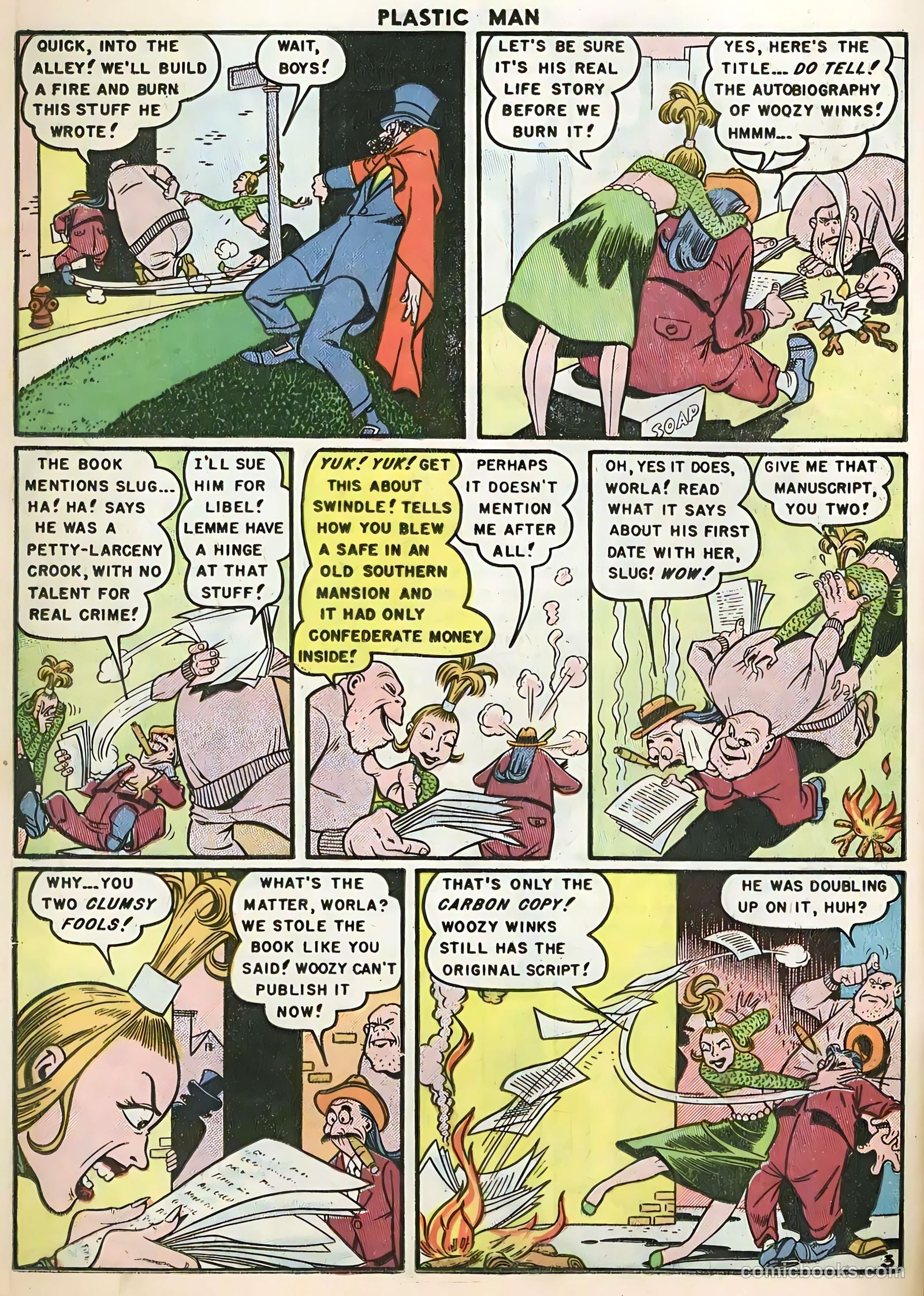 Plastic Man #56 — page 16 of 36