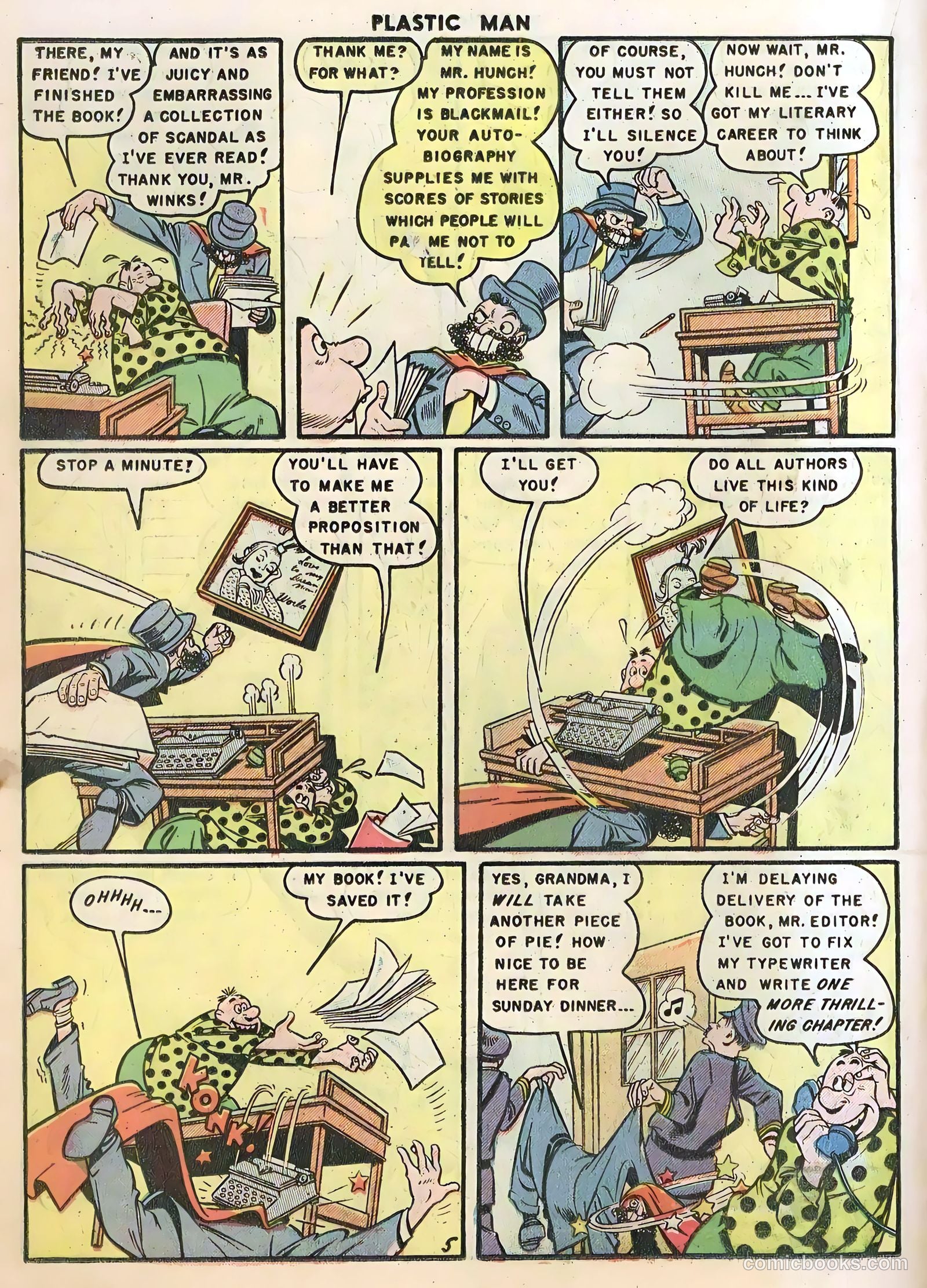 Plastic Man #56 — page 18 of 36