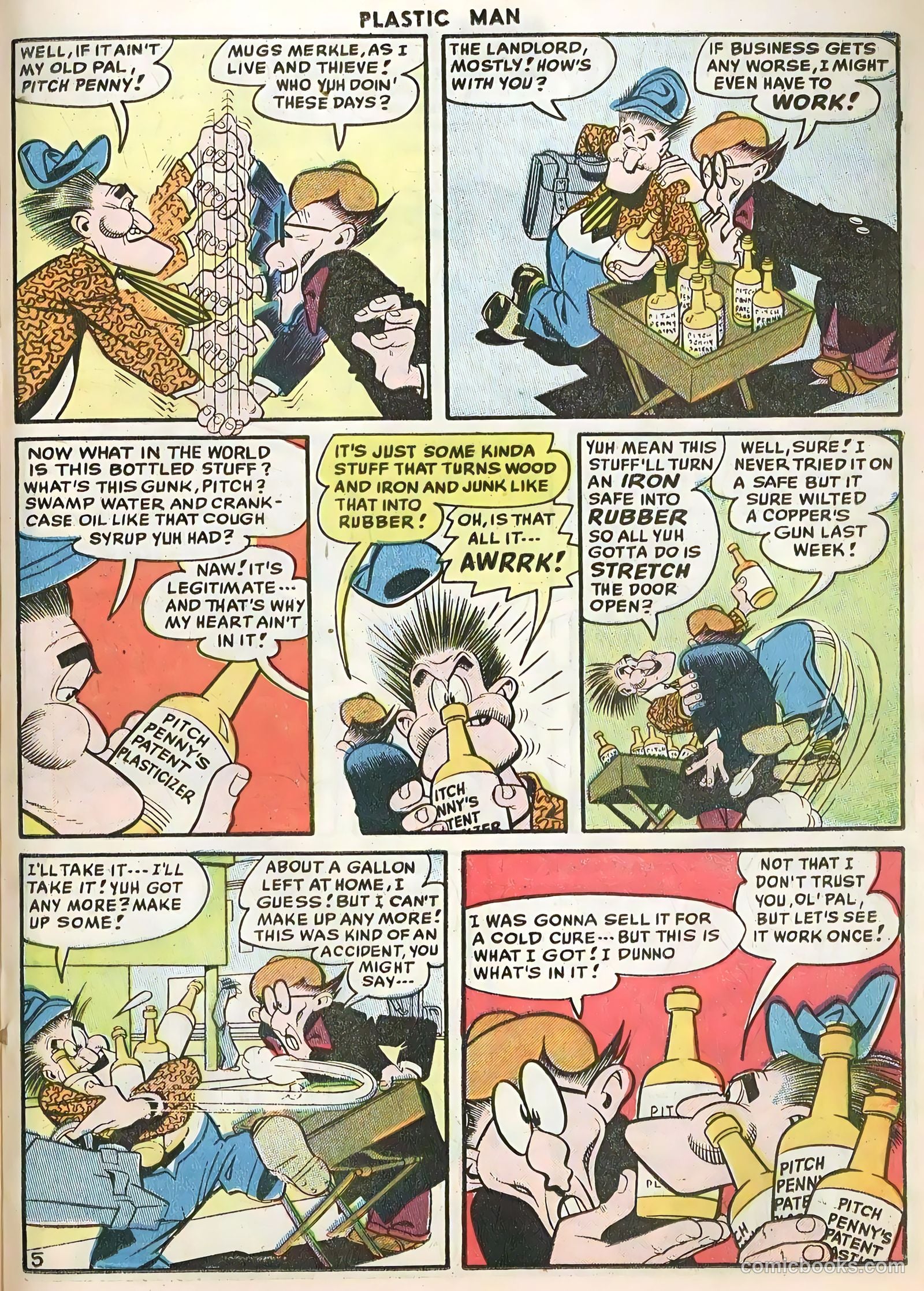 Plastic Man #56 — page 23 of 36
