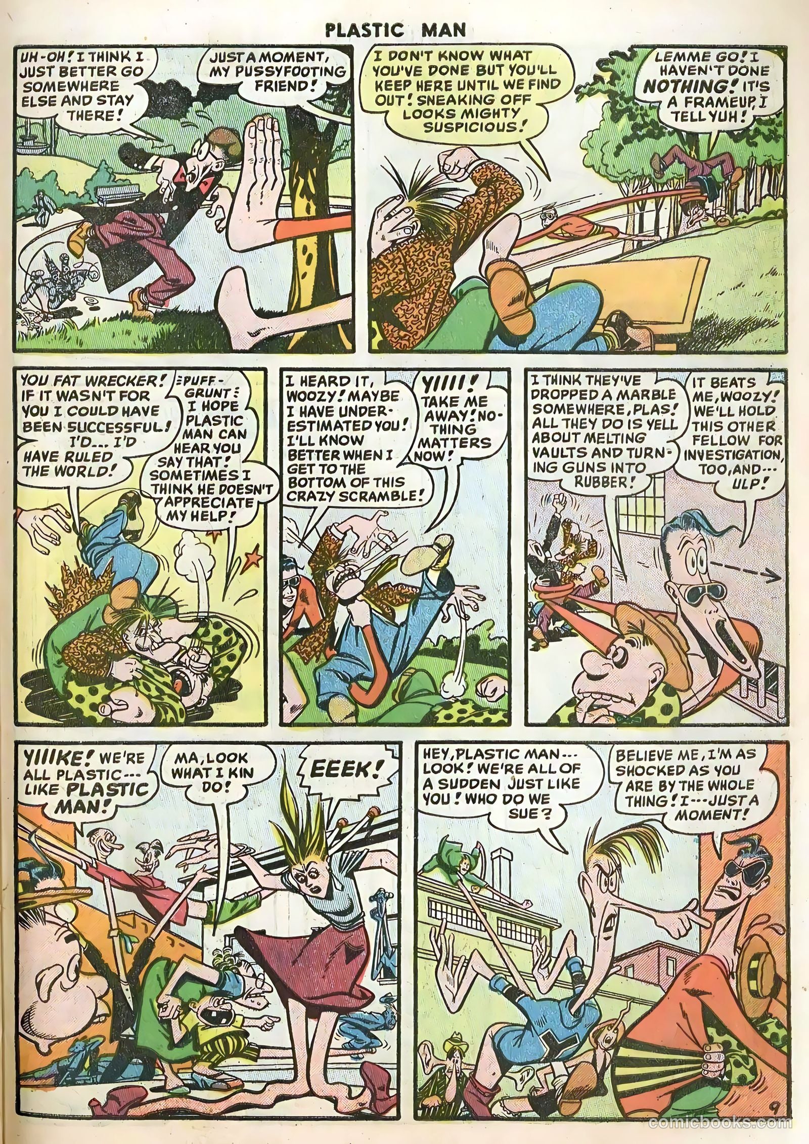 Plastic Man #56 — page 27 of 36