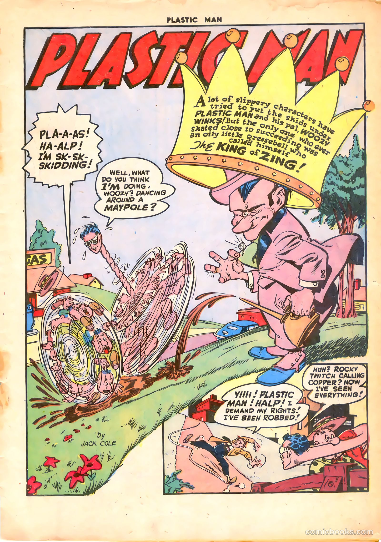 Plastic Man #9 — page 3 of 52