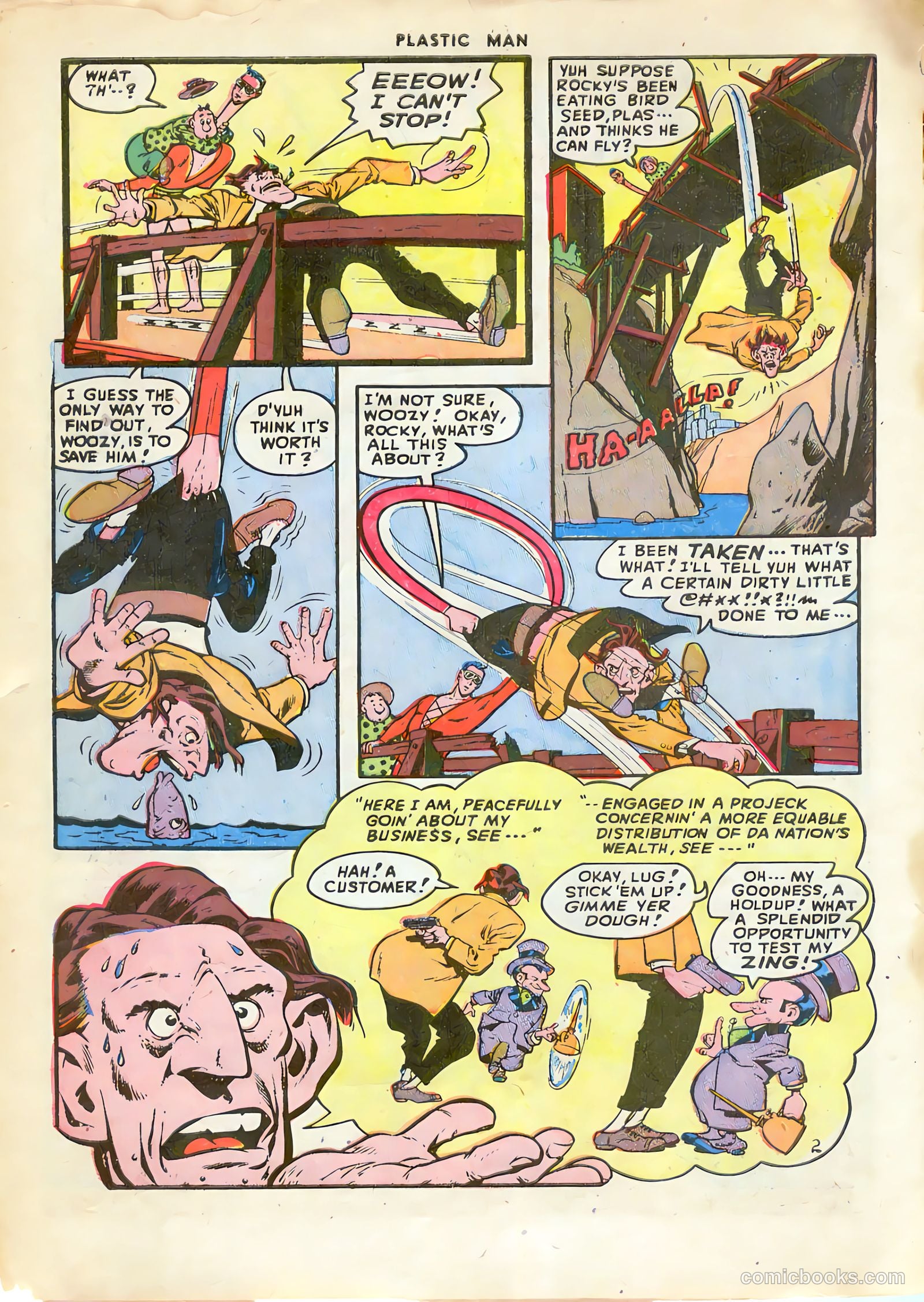 Plastic Man #9 — page 4 of 52