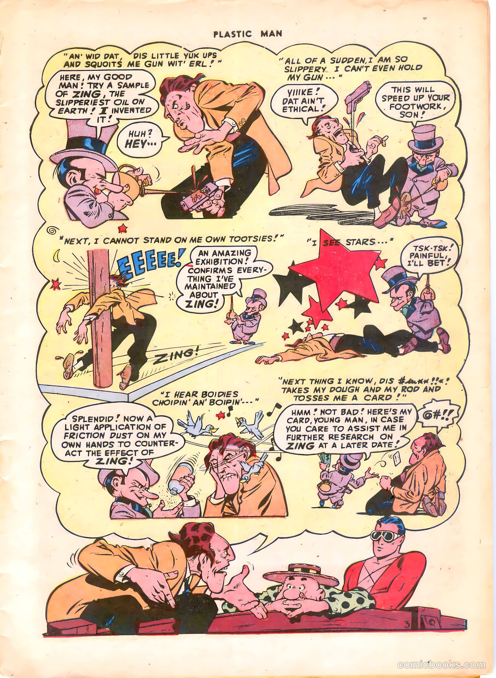 Plastic Man #9 — page 5 of 52