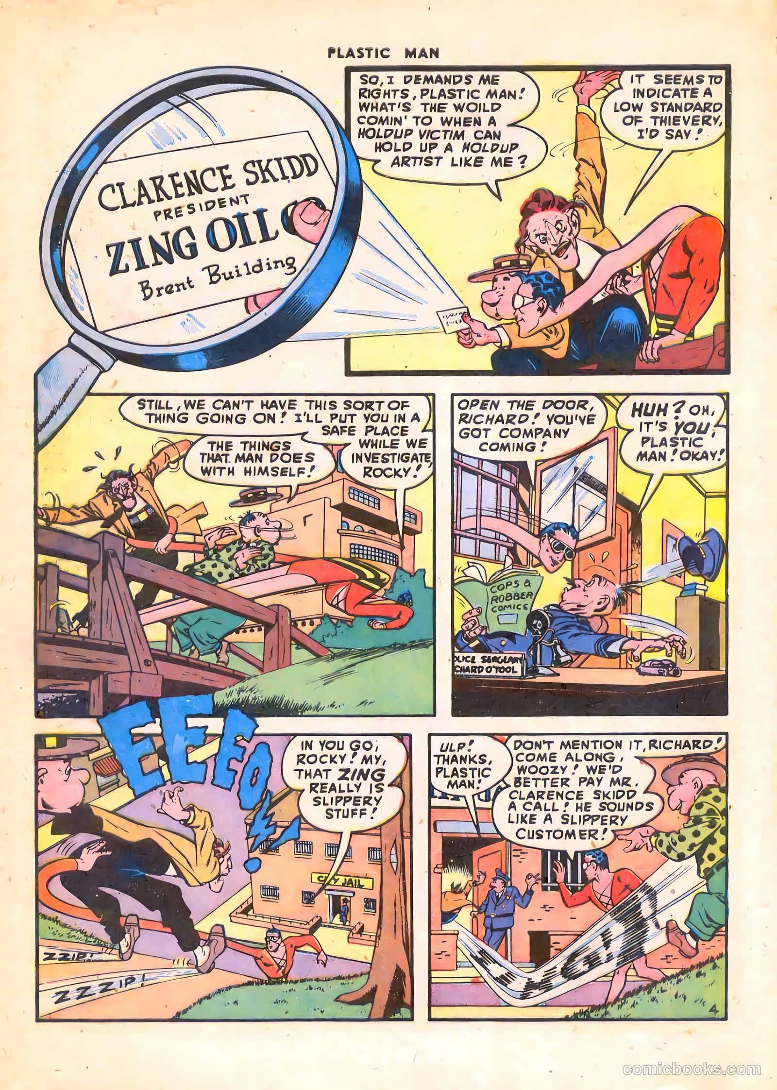 Plastic Man #9 — page 6 of 52