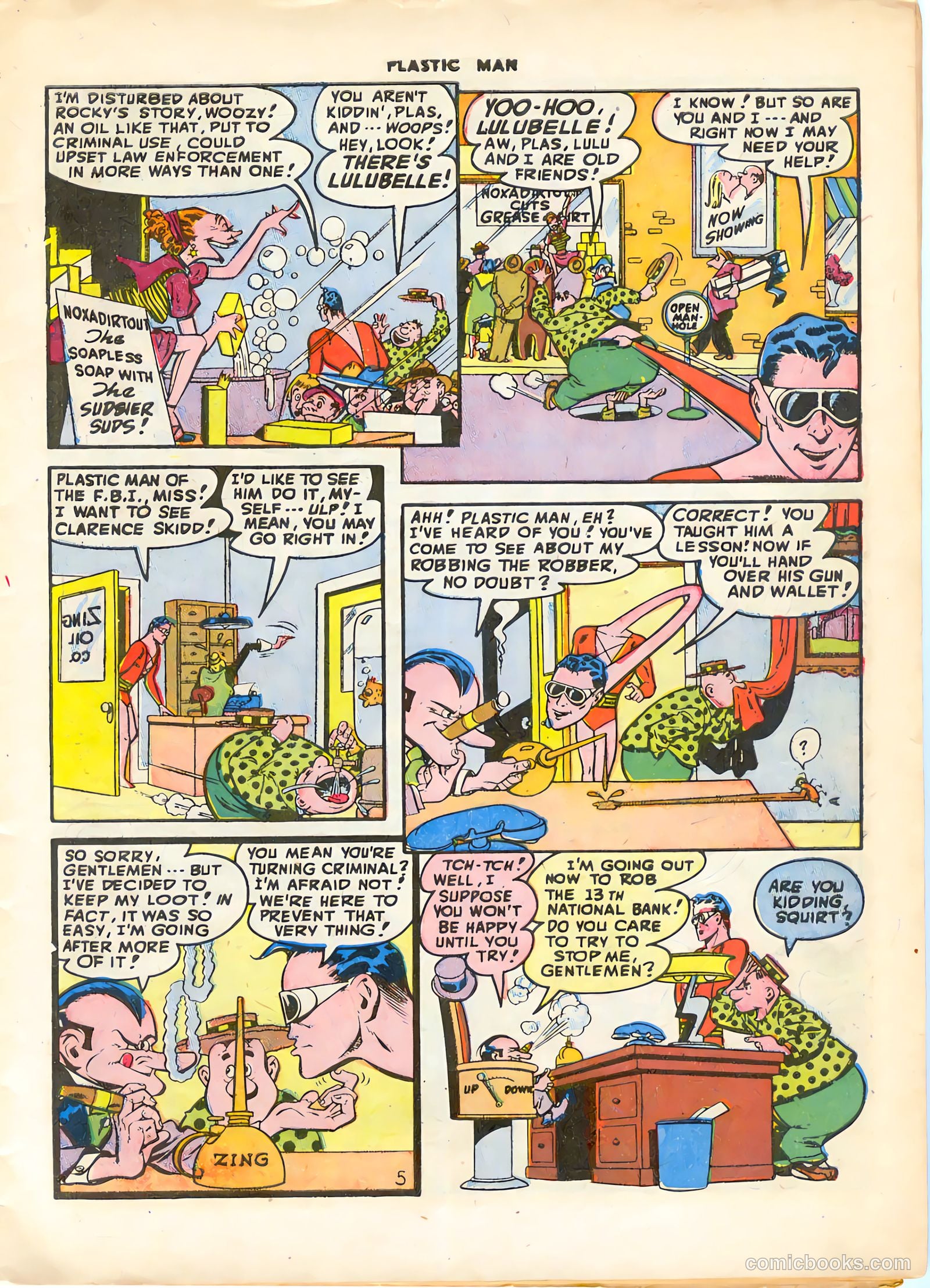 Plastic Man #9 — page 7 of 52
