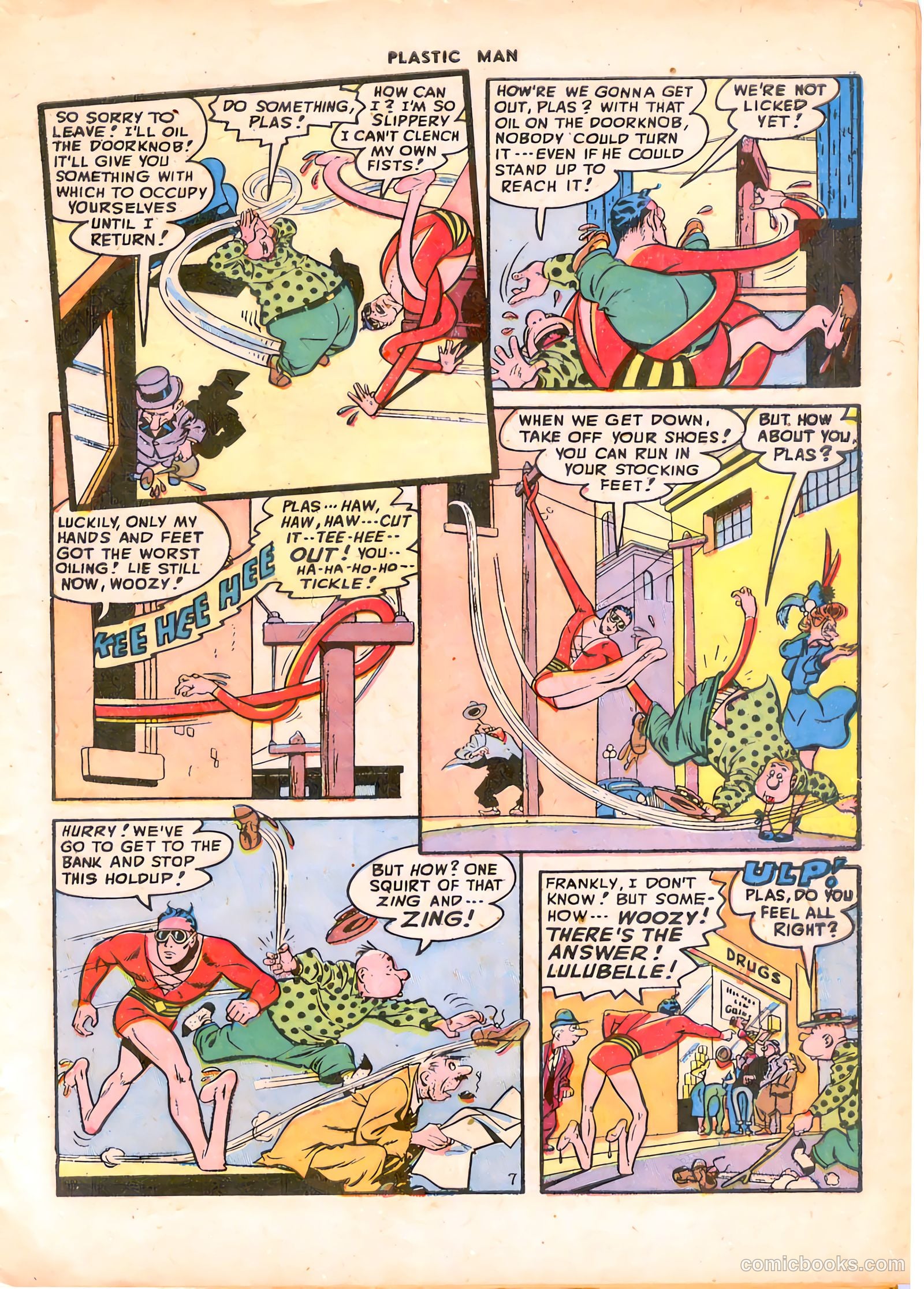 Plastic Man #9 — page 9 of 52