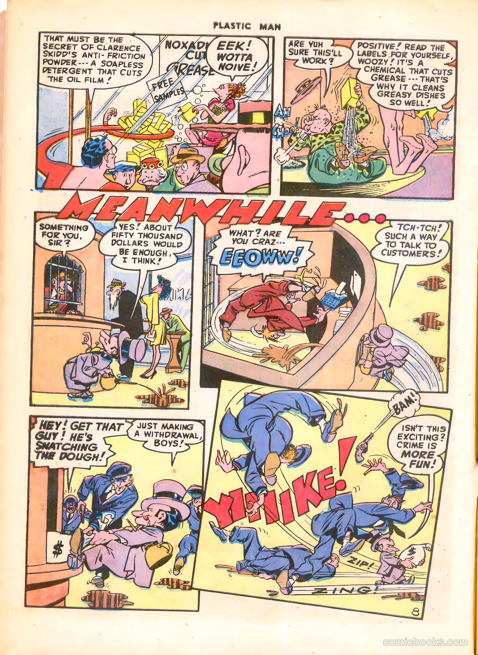 Plastic Man #9 — page 10 of 52