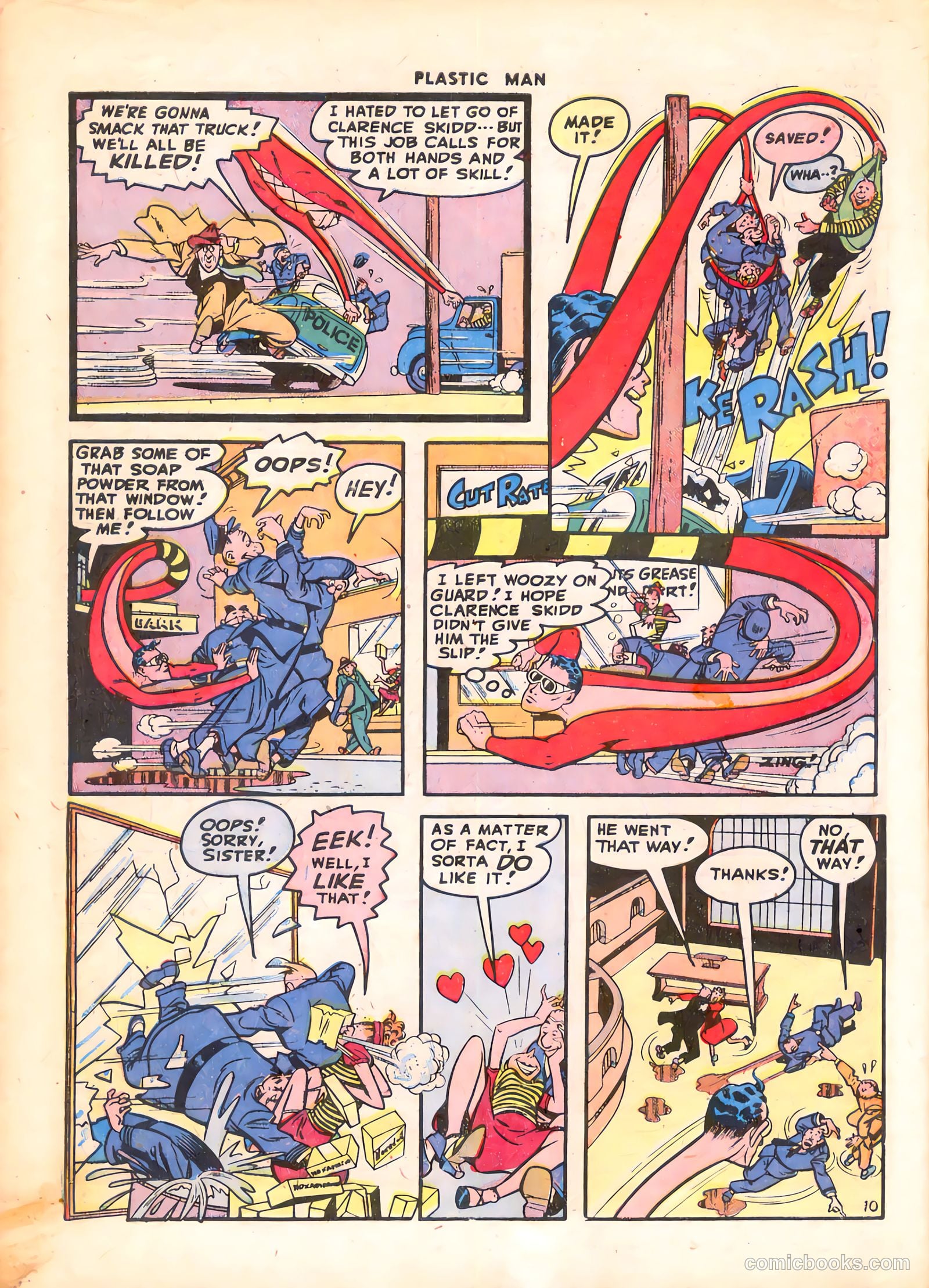 Plastic Man #9 — page 12 of 52