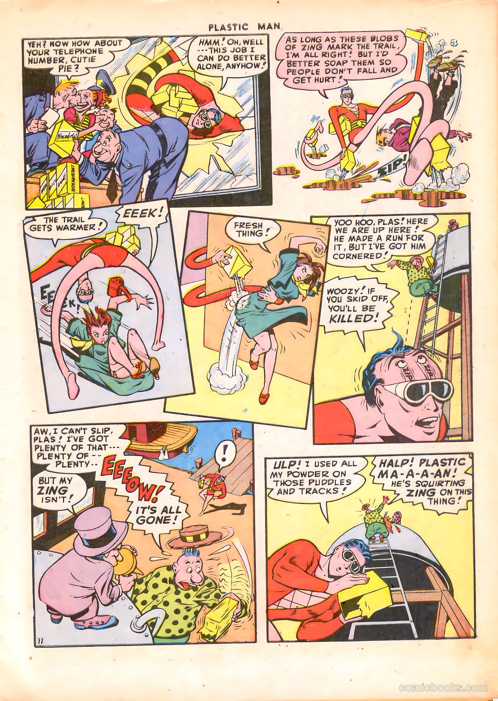 Plastic Man #9 — page 13 of 52