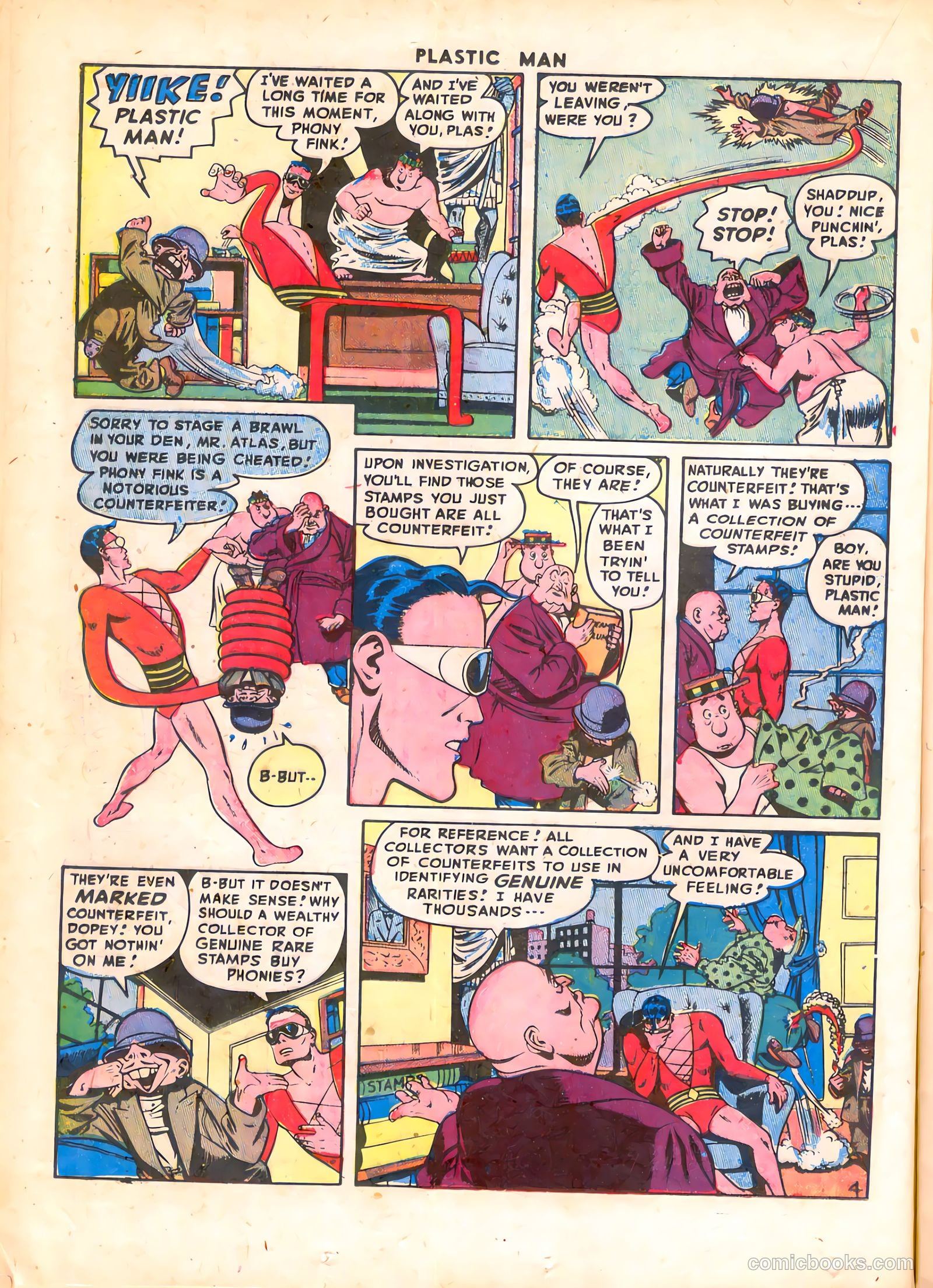 Plastic Man #9 — page 18 of 52