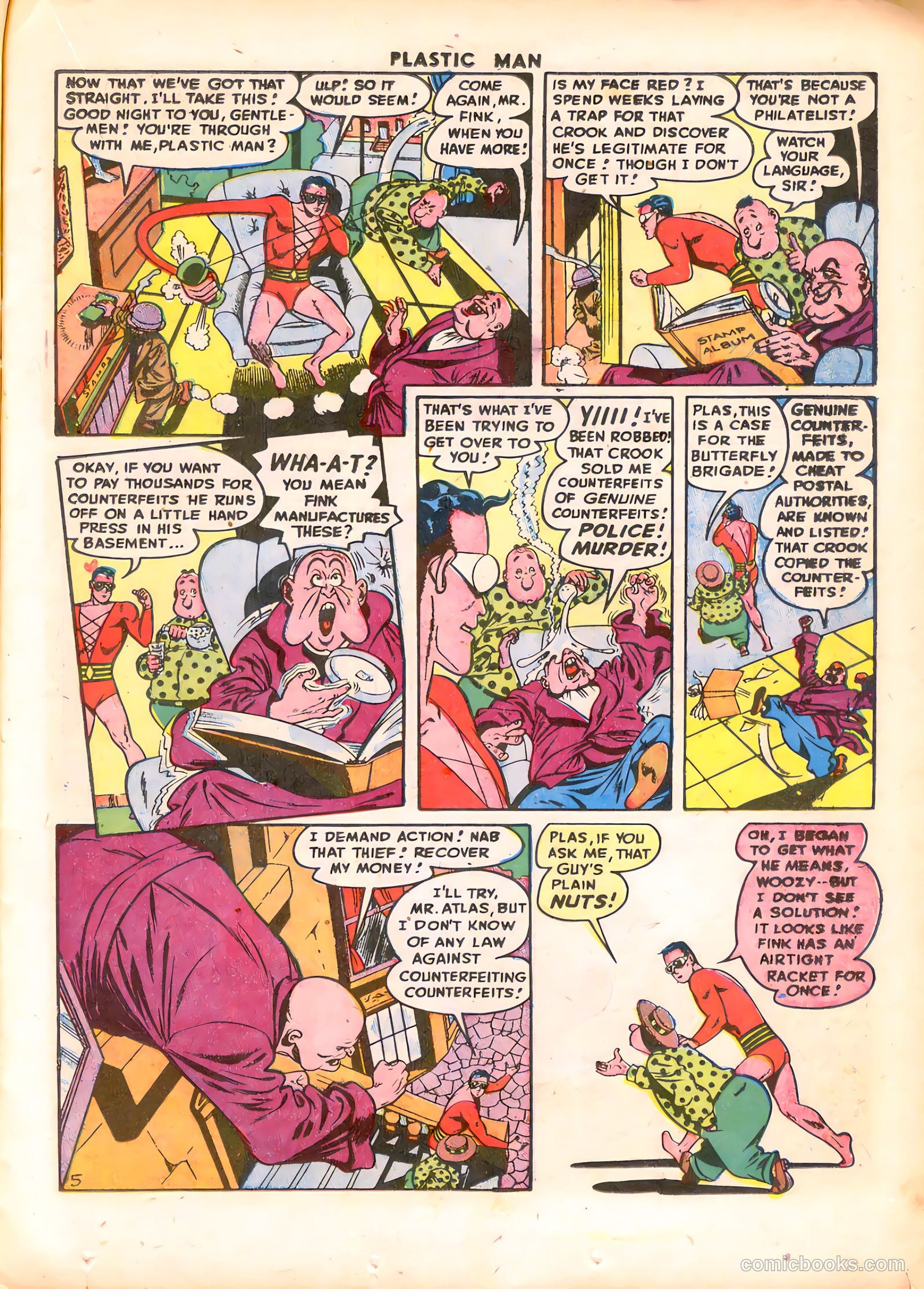 Plastic Man #9 — page 19 of 52