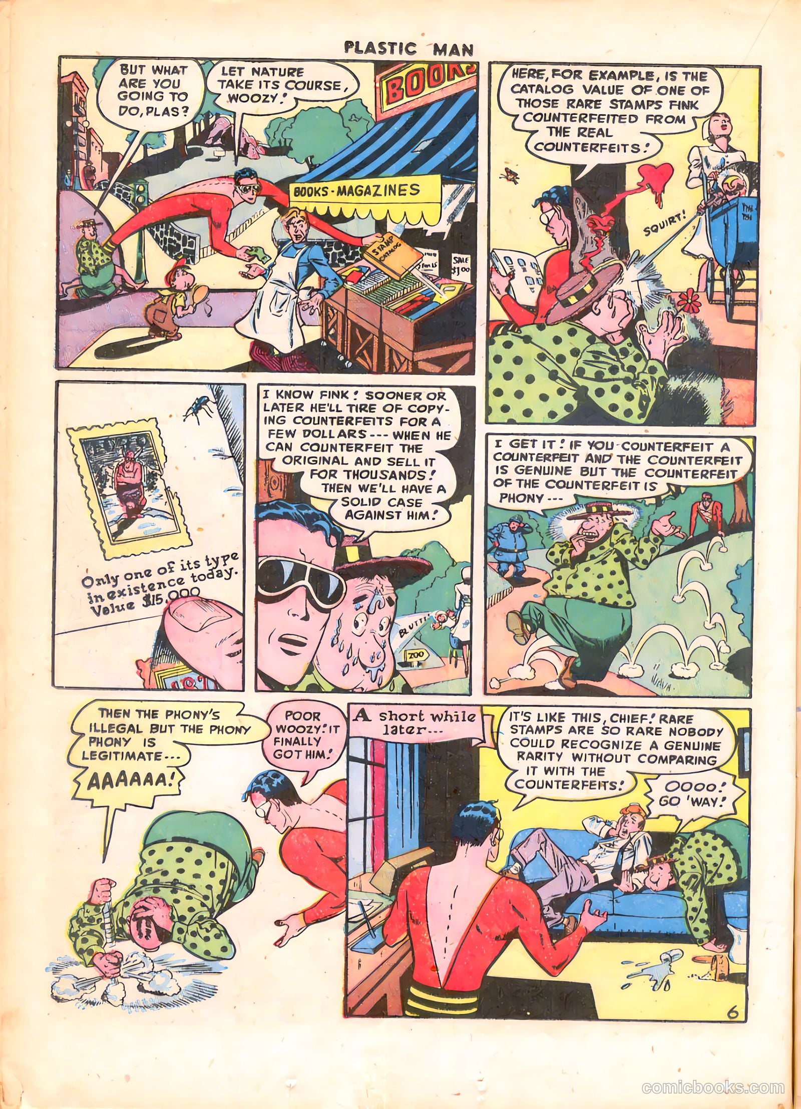 Plastic Man #9 — page 20 of 52