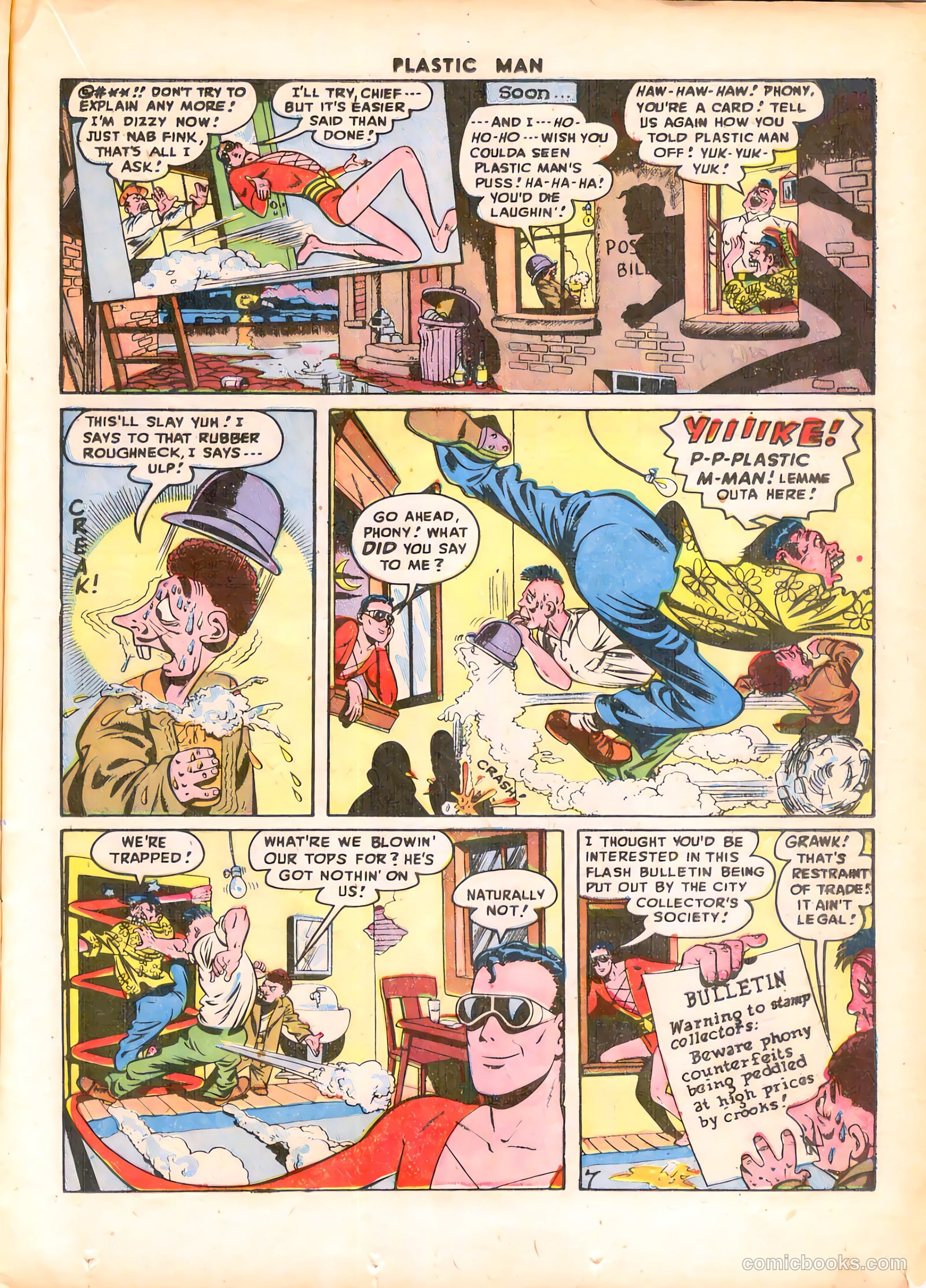 Plastic Man #9 — page 21 of 52