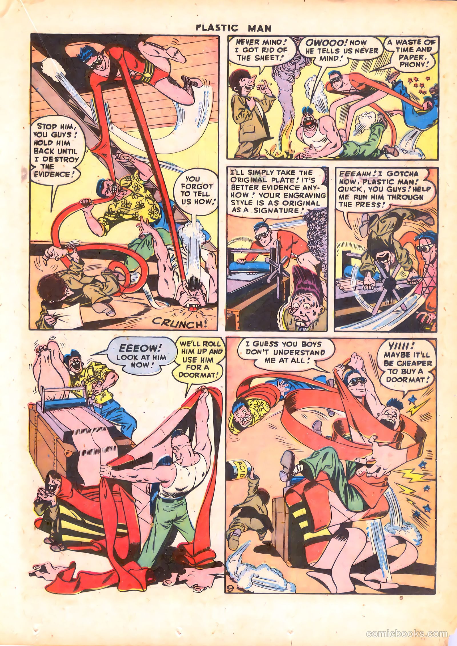Plastic Man #9 — page 23 of 52