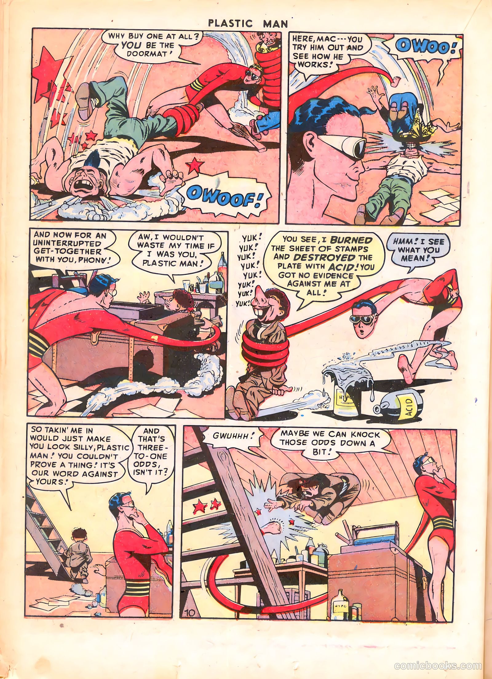 Plastic Man #9 — page 24 of 52