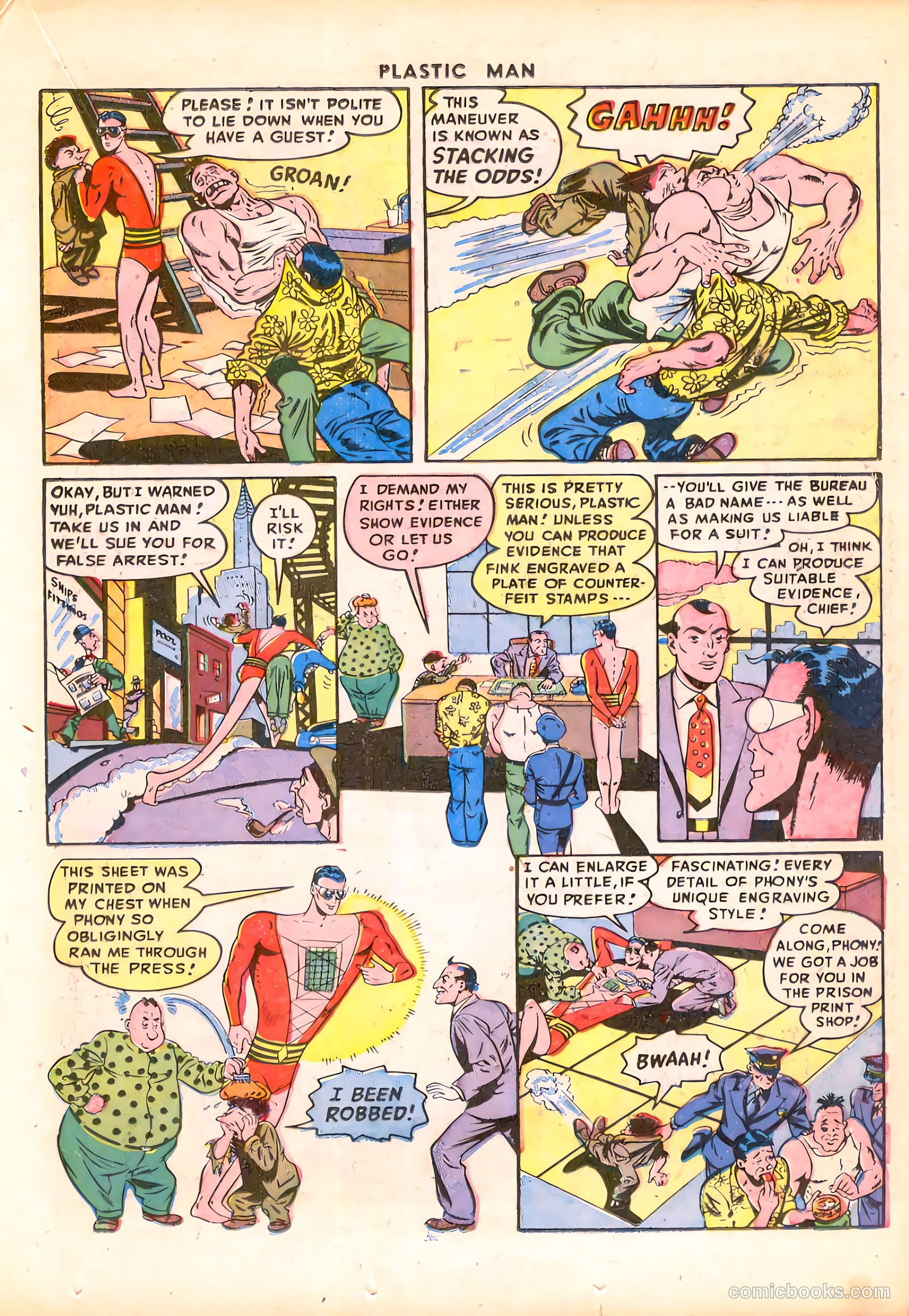Plastic Man #9 — page 25 of 52