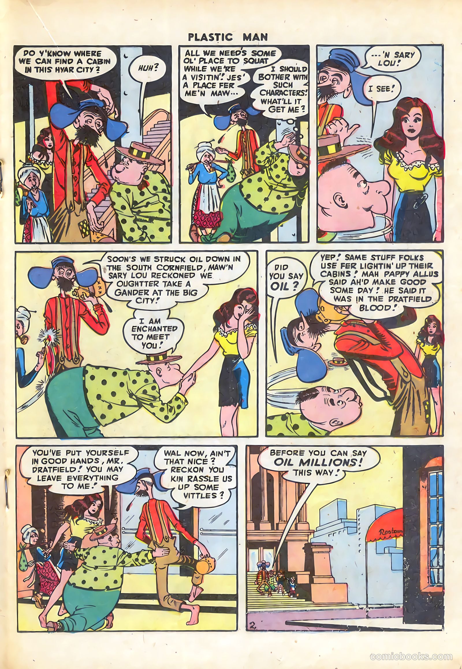 Plastic Man #9 — page 27 of 52