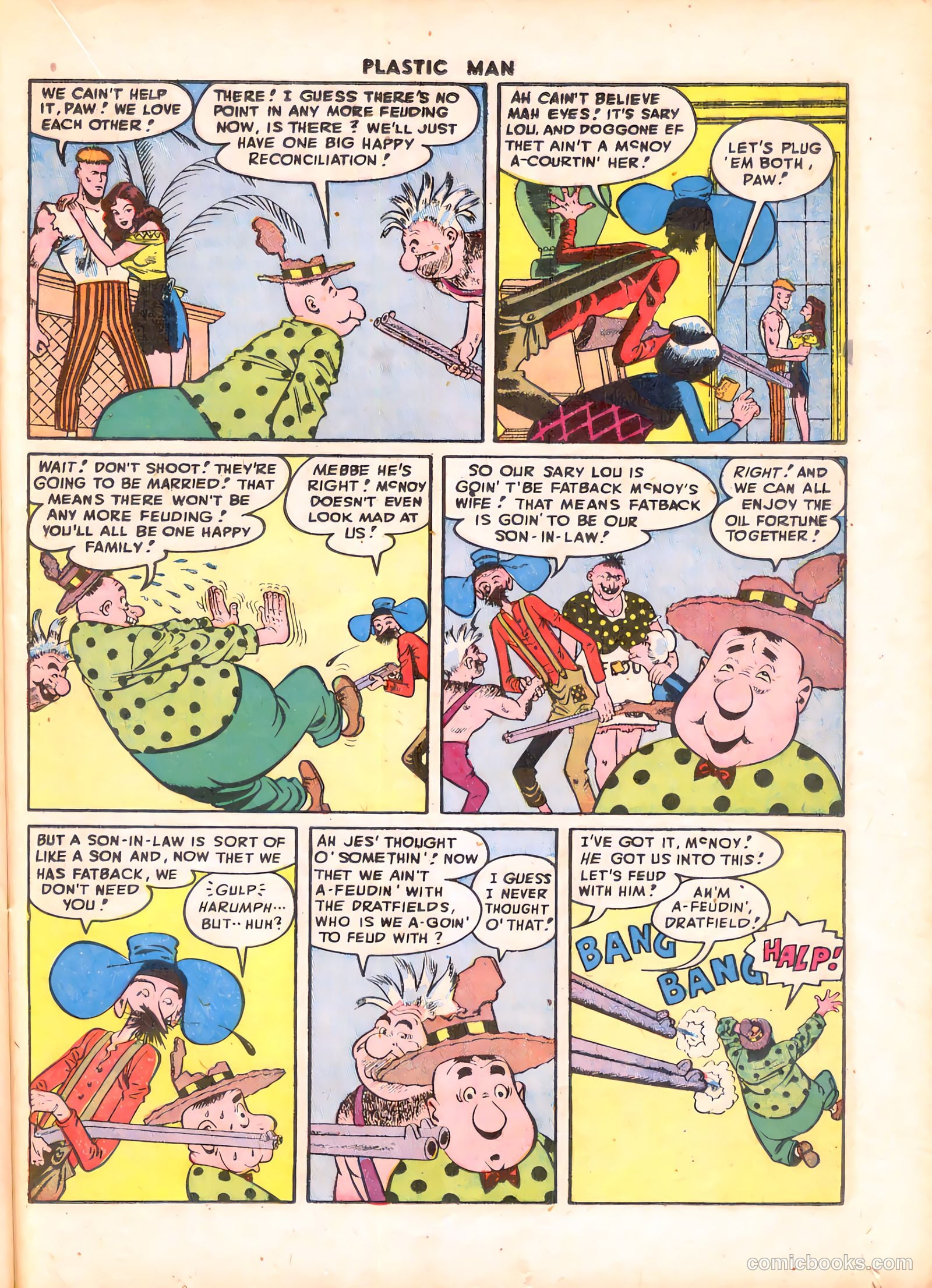 Plastic Man #9 — page 33 of 52