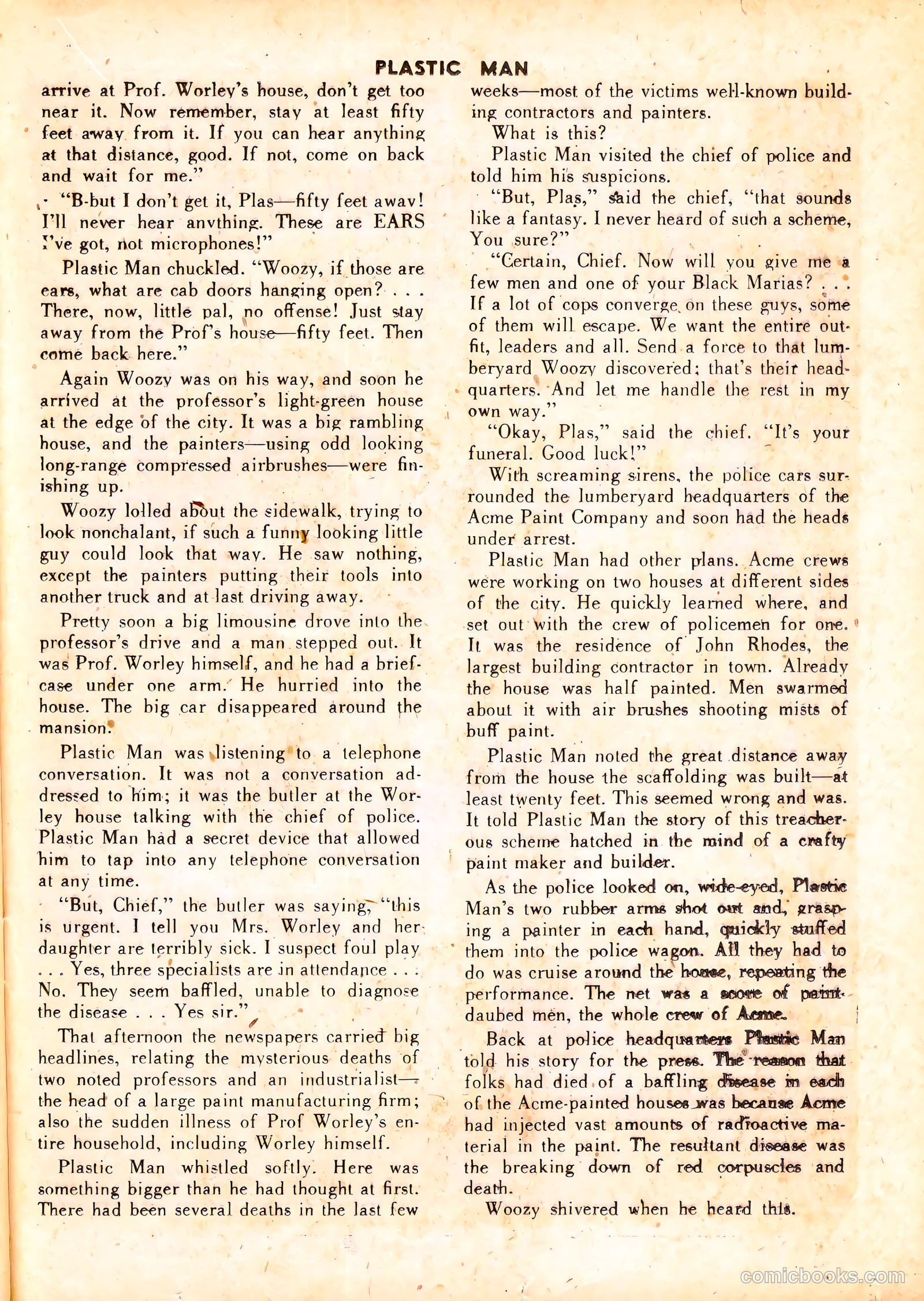 Plastic Man #9 — page 35 of 52