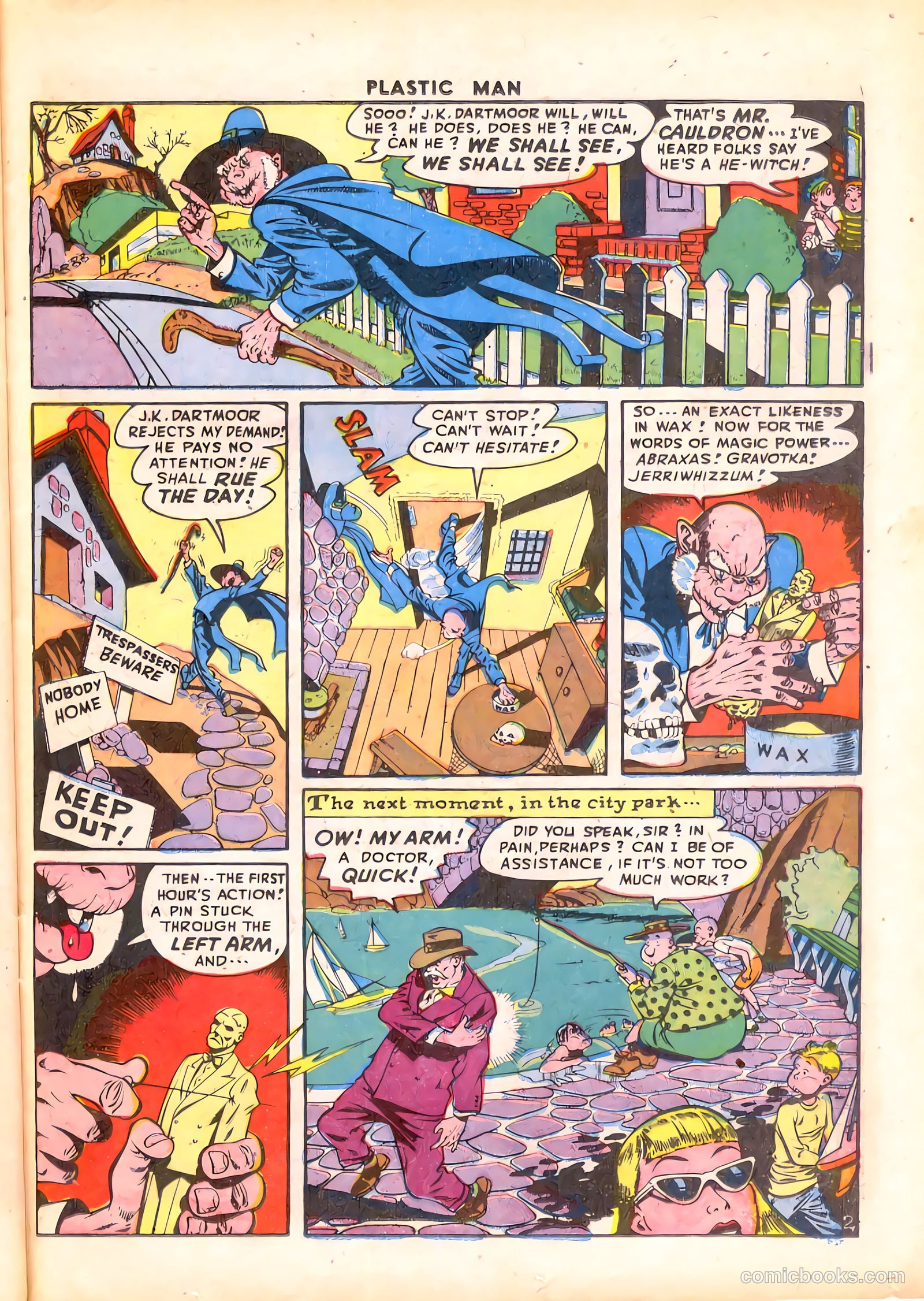 Plastic Man #9 — page 37 of 52