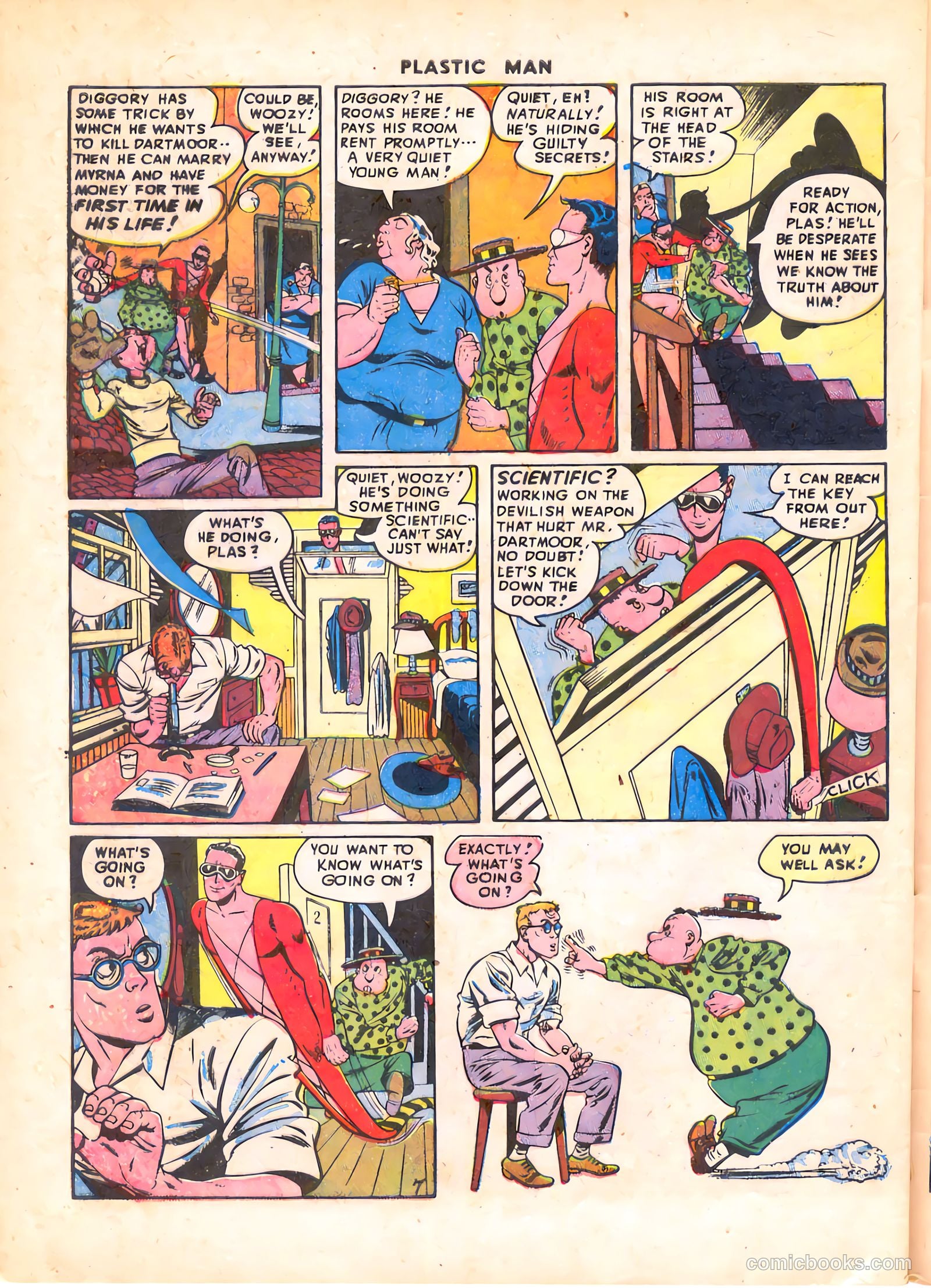 Plastic Man #9 — page 42 of 52