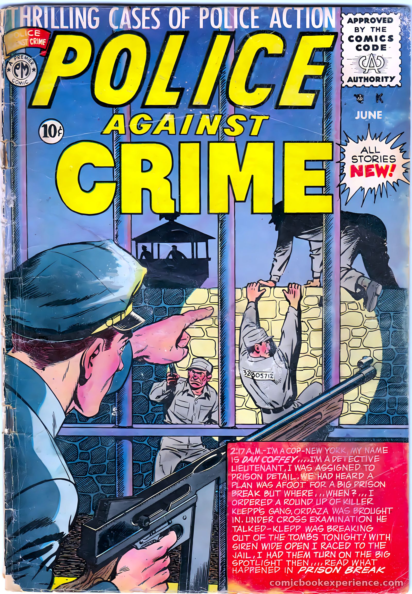 Police Against Crime #8 — page 1 of 36