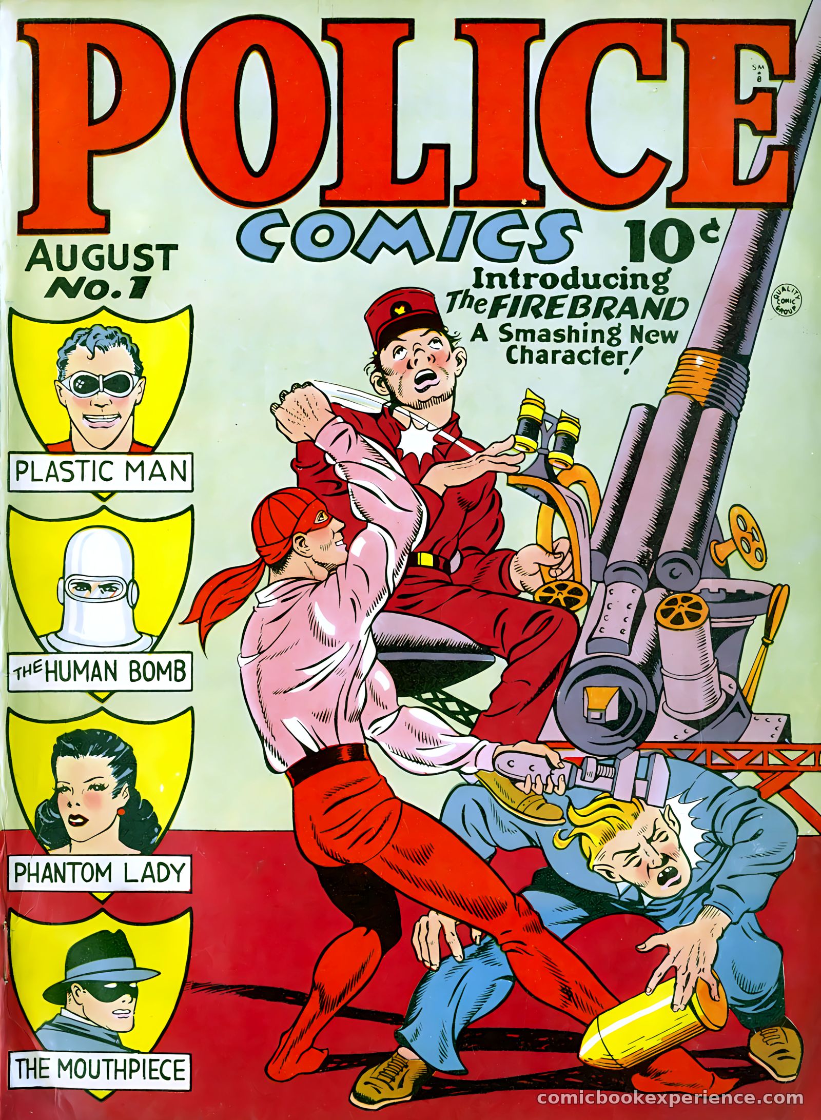 Police Comics #1 — page 1 of 68