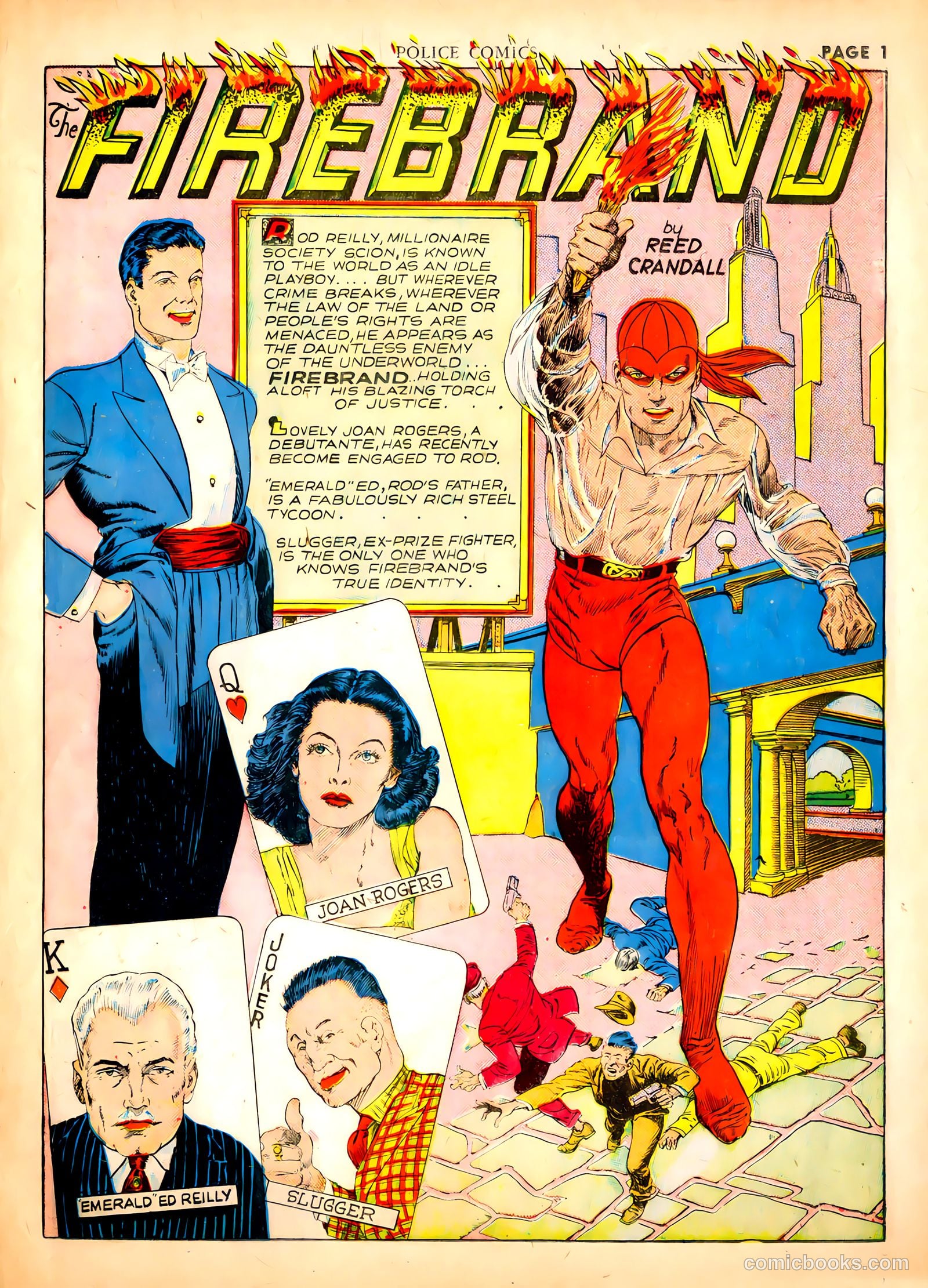 Police Comics #1 — page 3 of 68