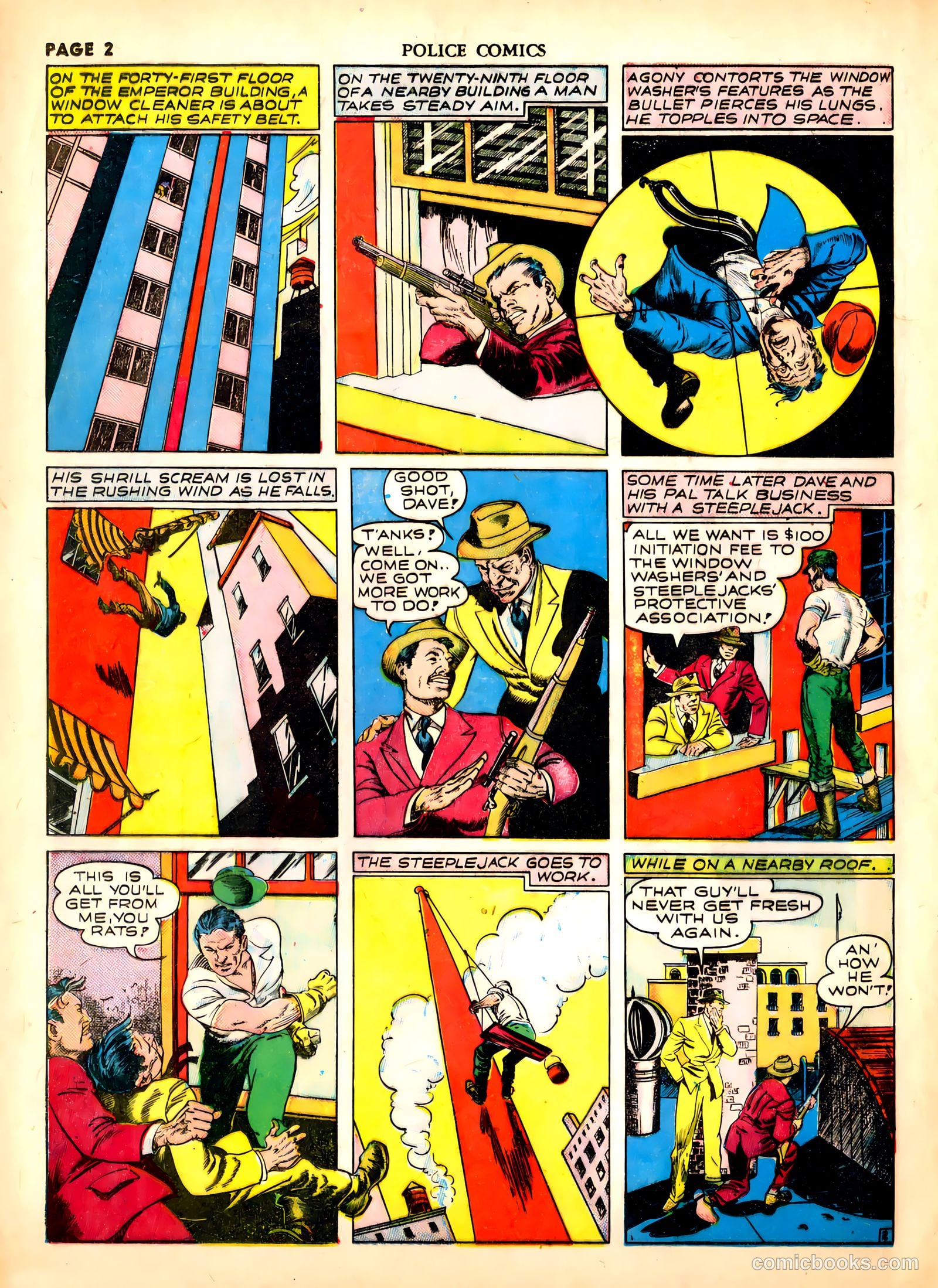 Police Comics #1 — page 4 of 68