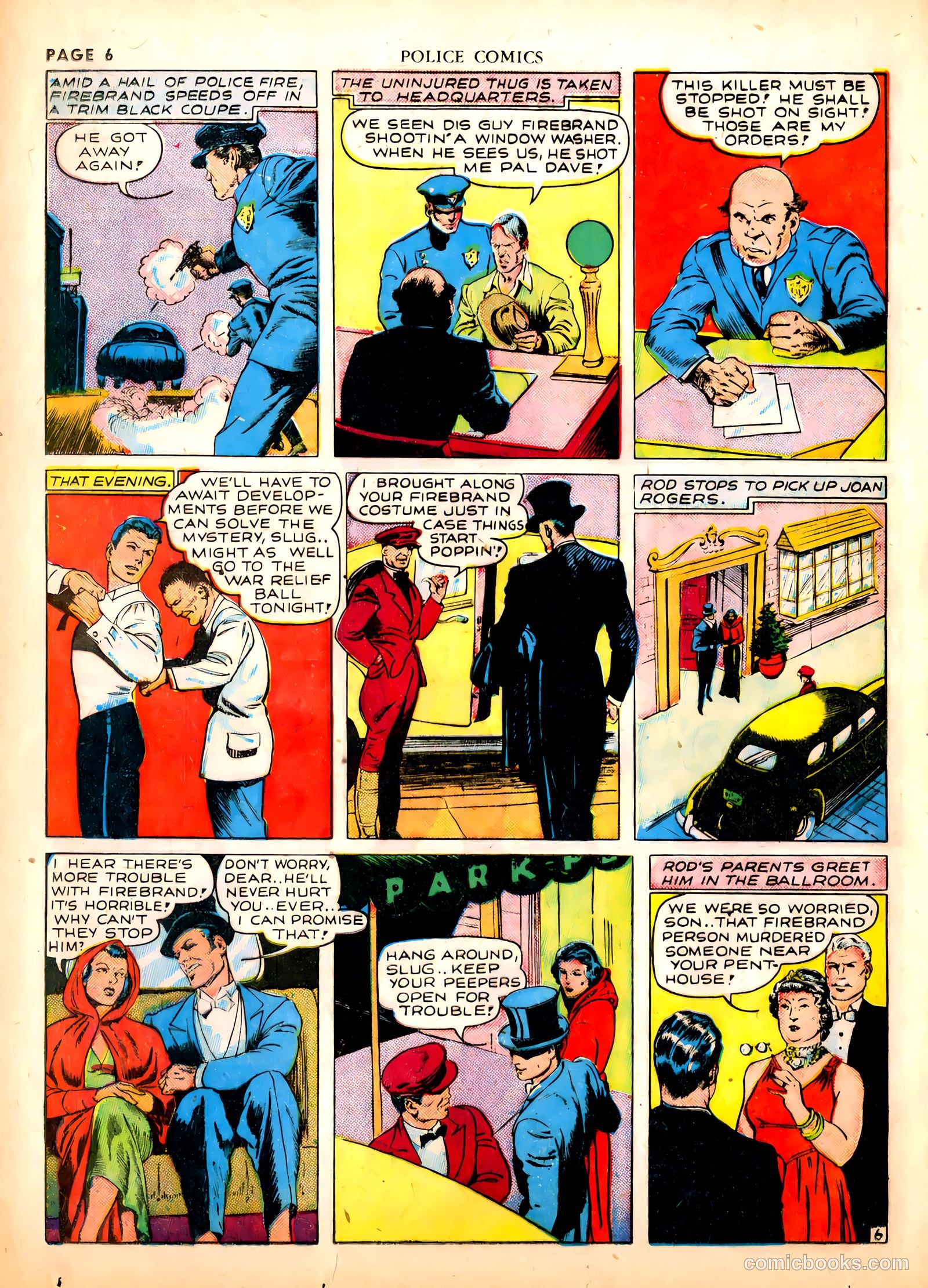 Police Comics #1 — page 8 of 68