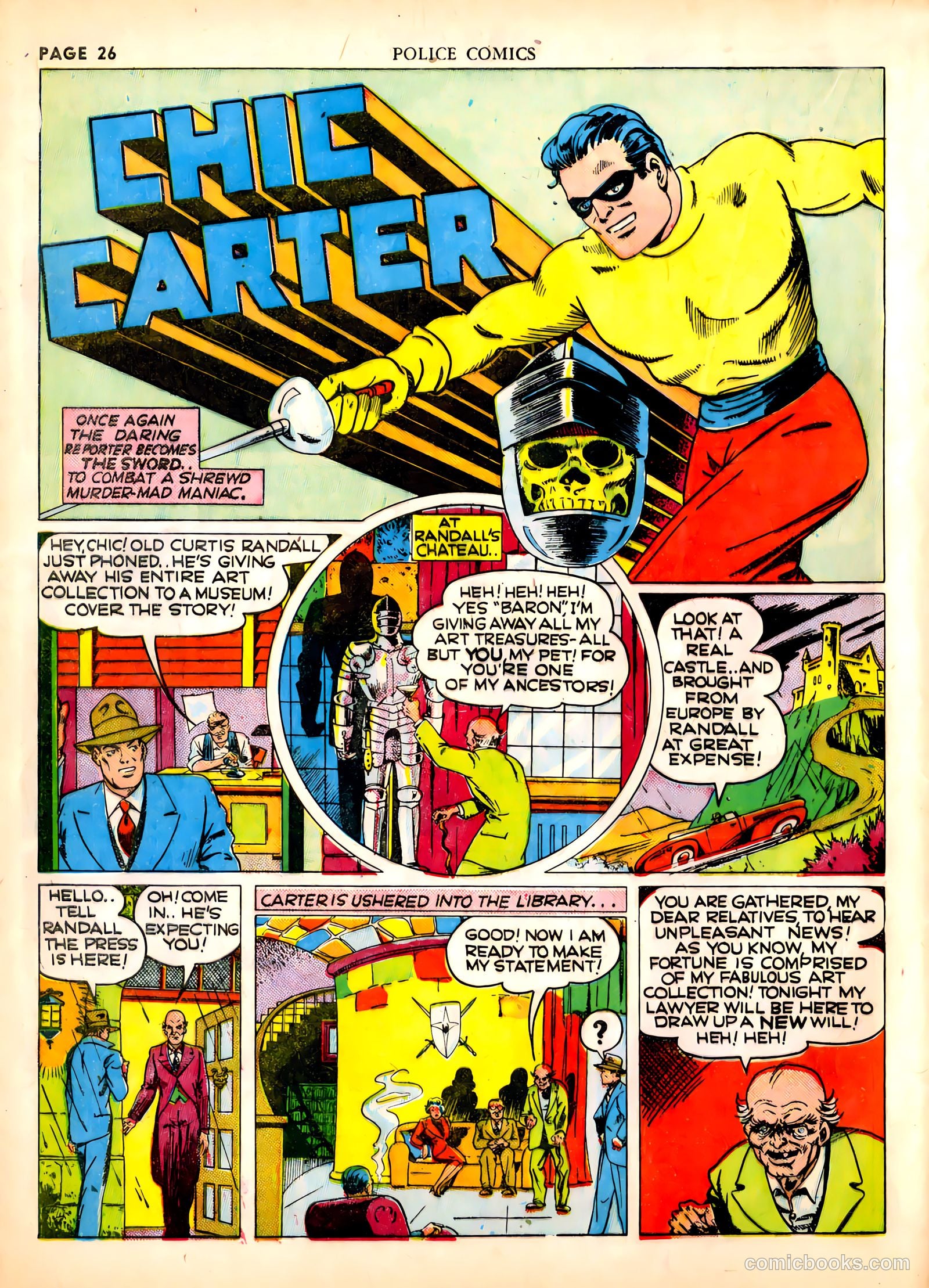 Police Comics #1 — page 28 of 68