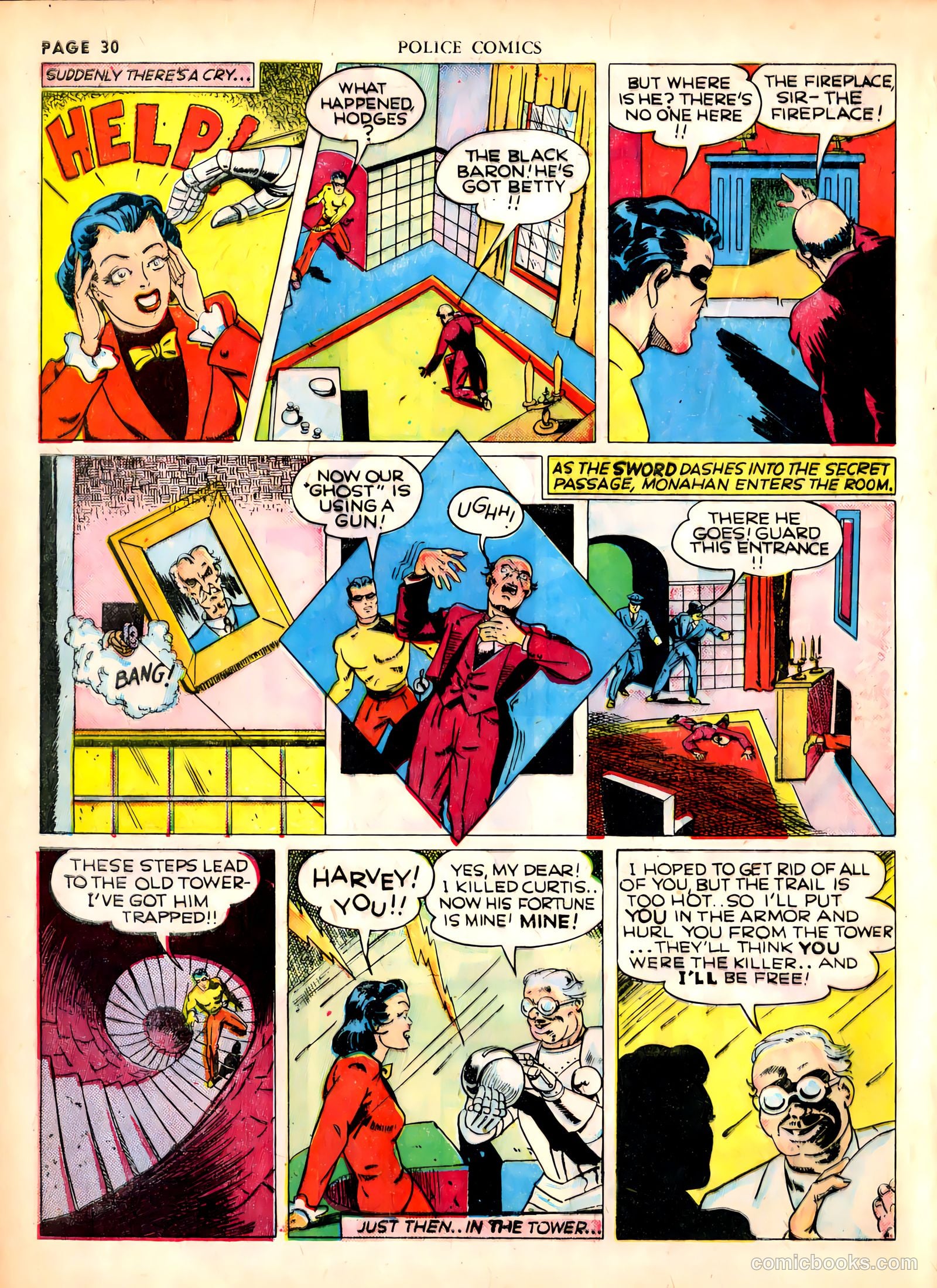 Police Comics #1 — page 32 of 68