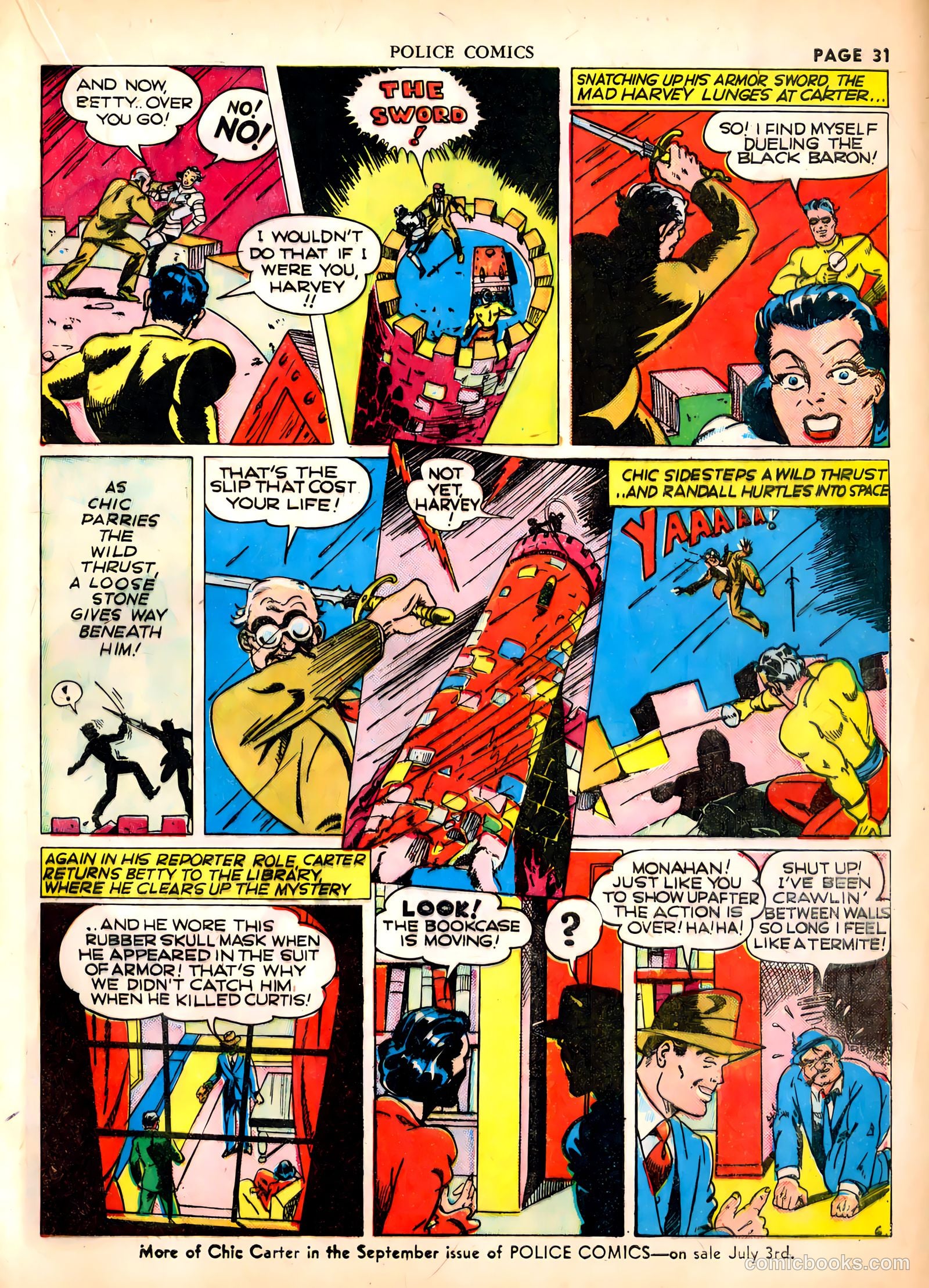 Police Comics #1 — page 33 of 68