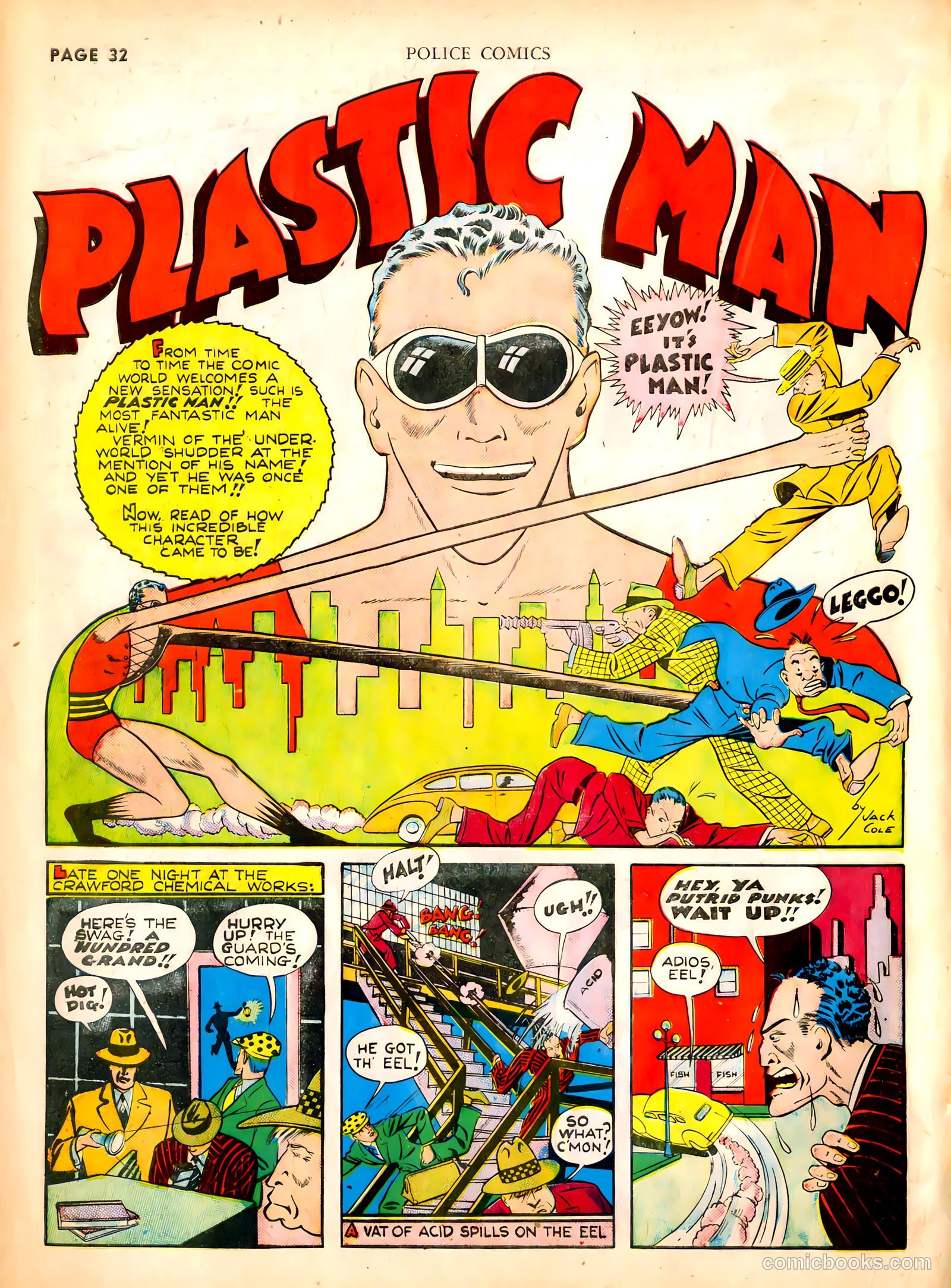 Police Comics #1 — page 34 of 68