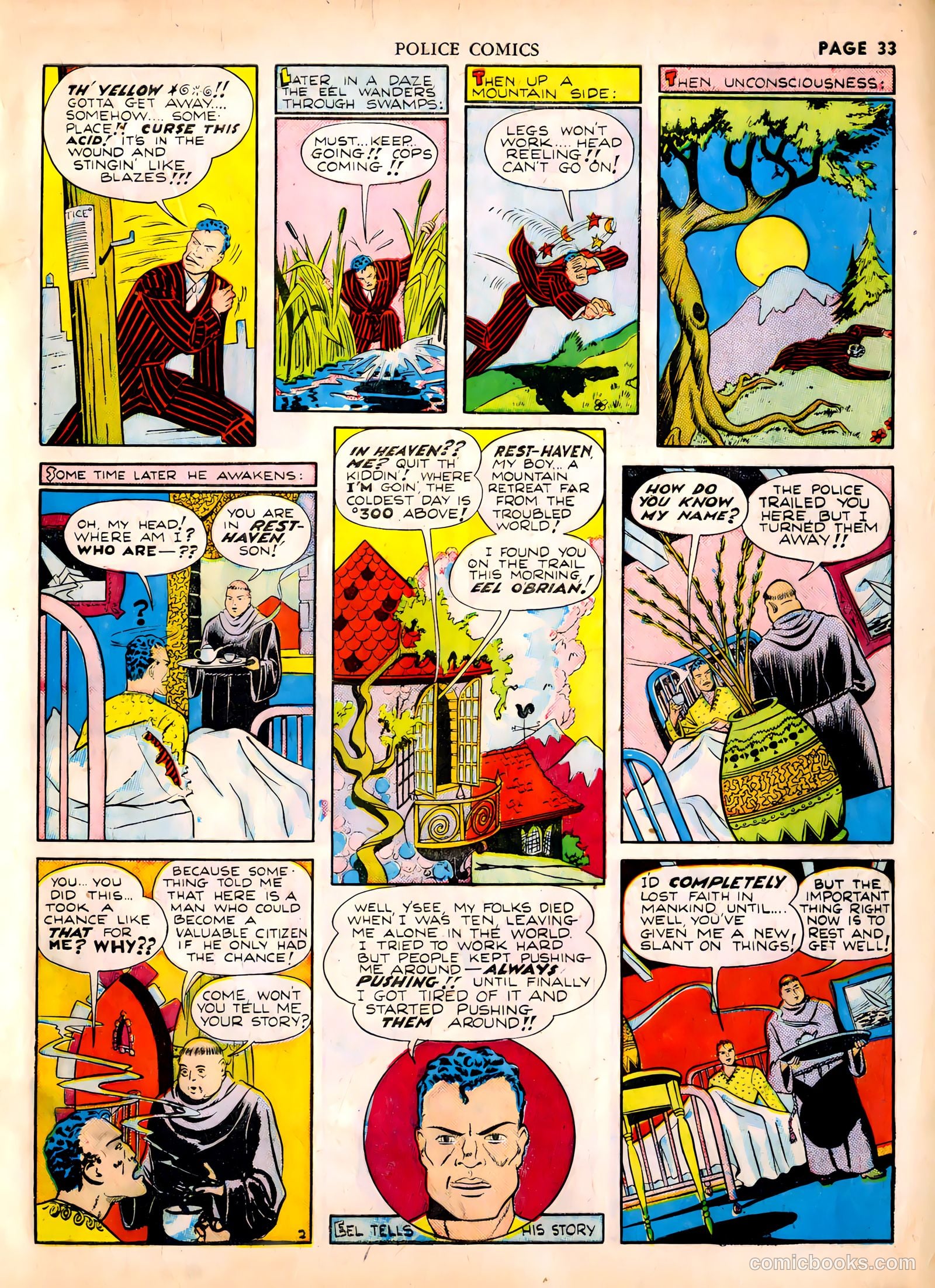 Police Comics #1 — page 35 of 68