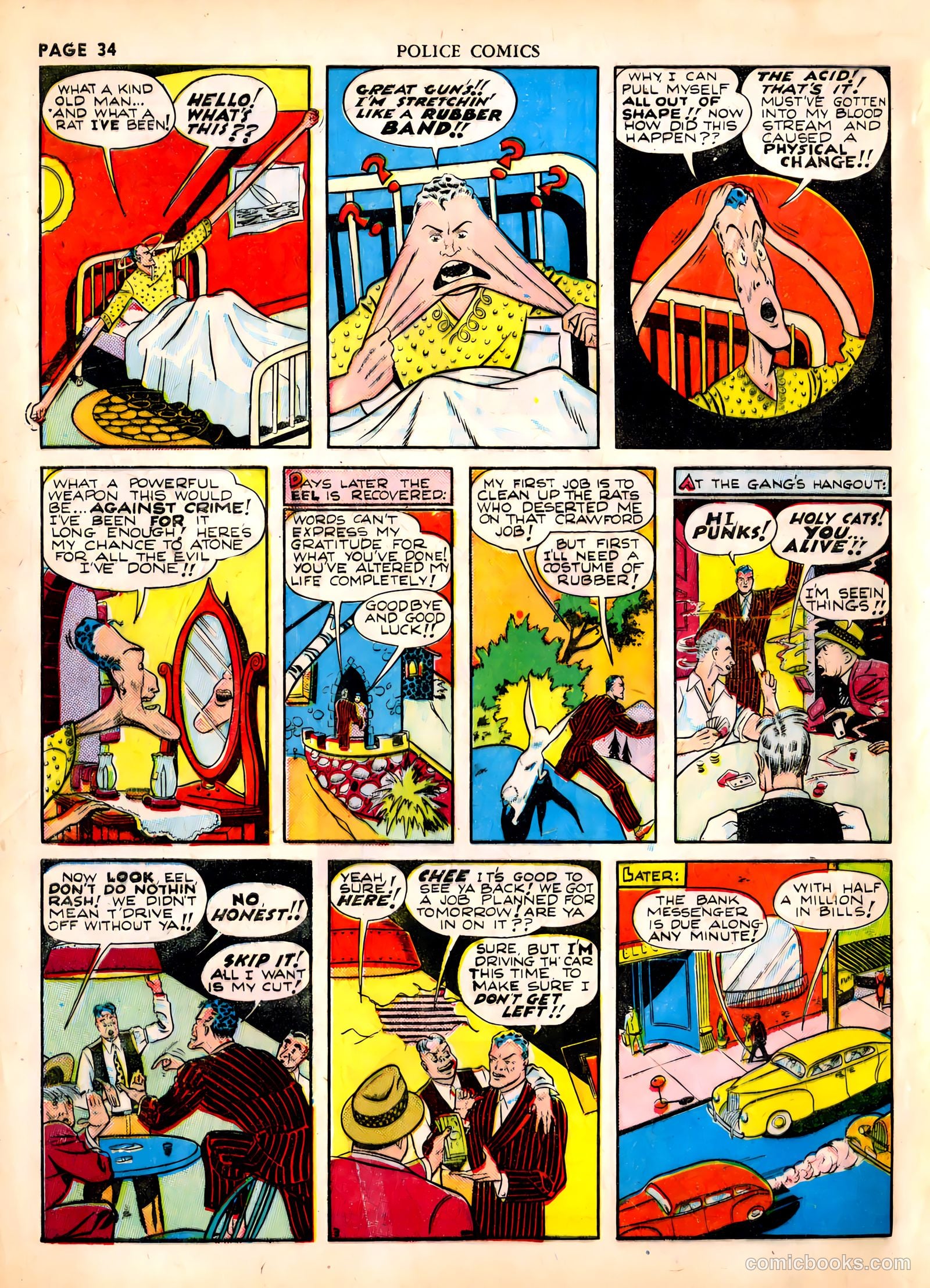 Police Comics #1 — page 36 of 68