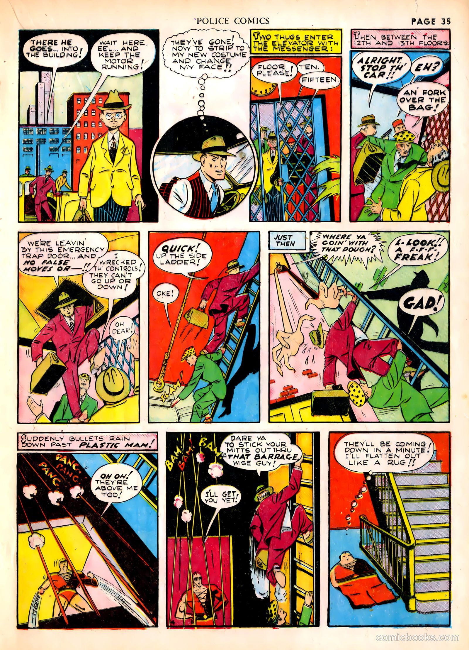 Police Comics #1 — page 37 of 68