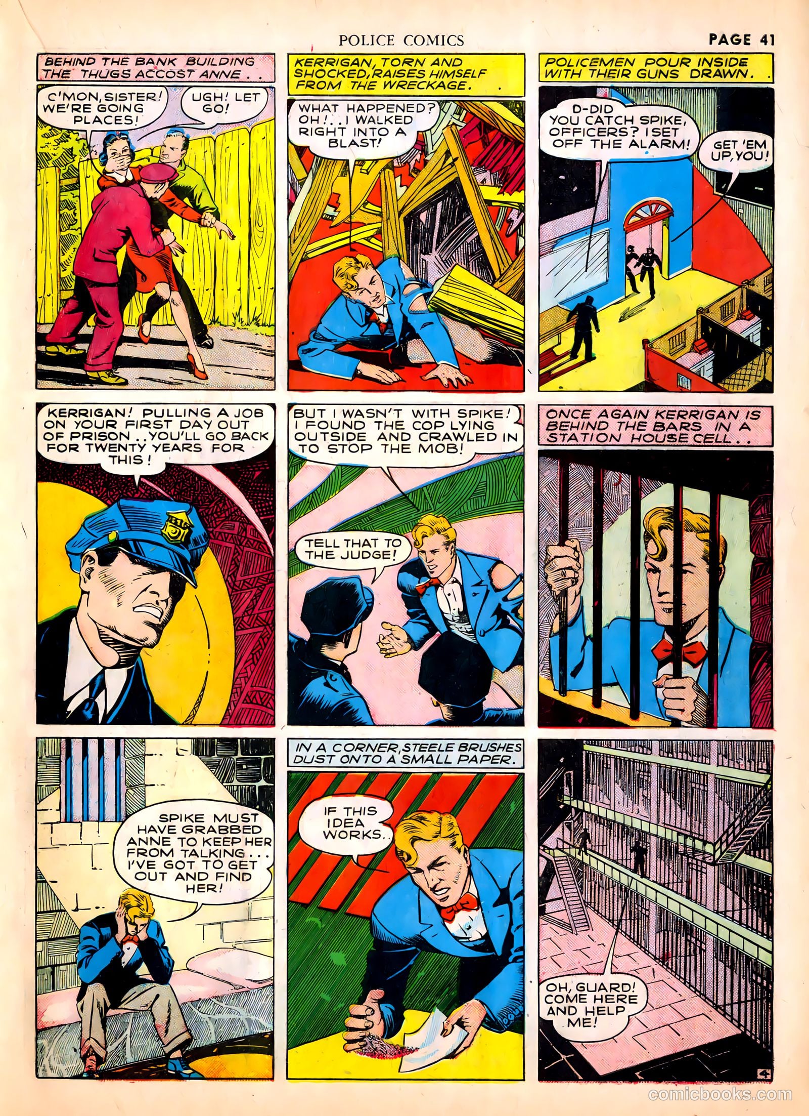 Police Comics #1 — page 43 of 68