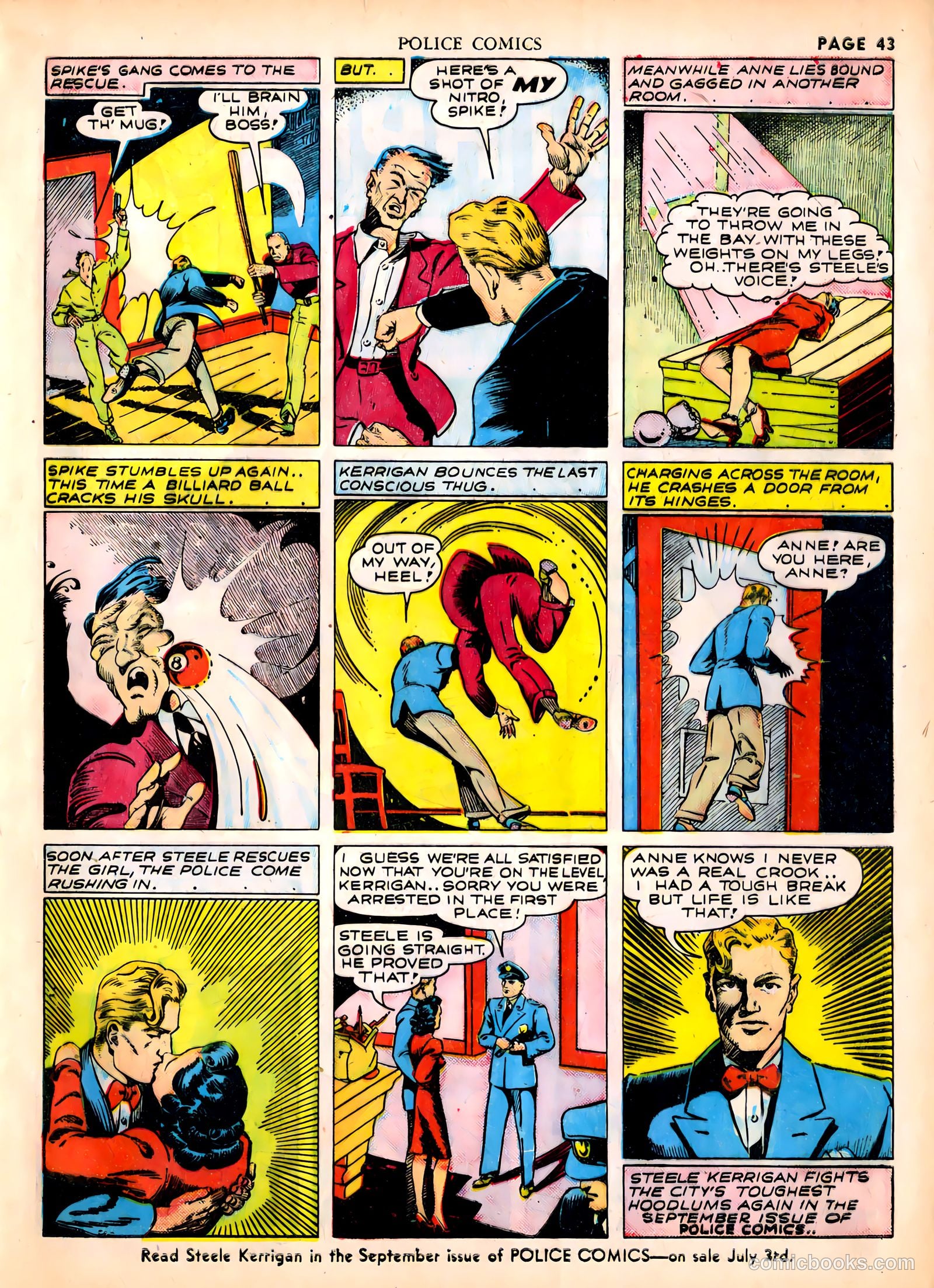 Police Comics #1 — page 45 of 68