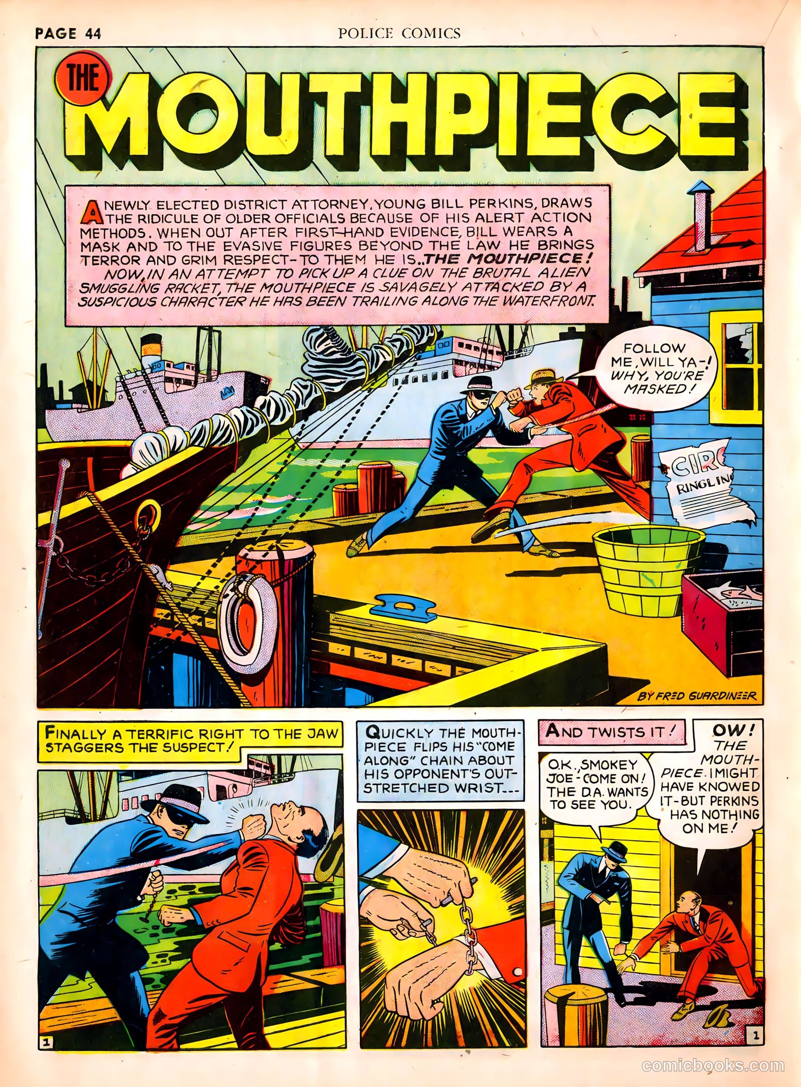 Police Comics #1 — page 46 of 68