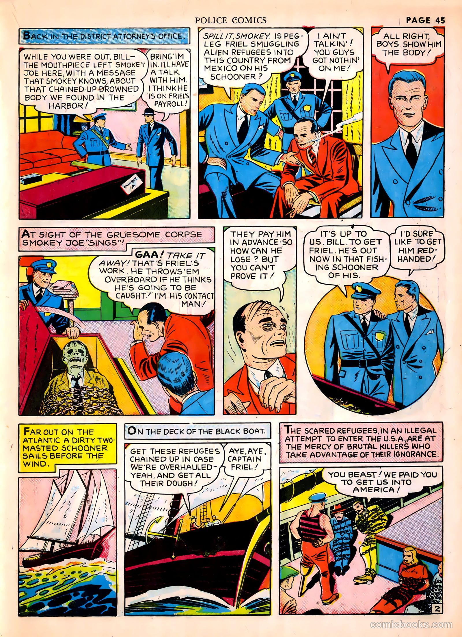 Police Comics #1 — page 47 of 68