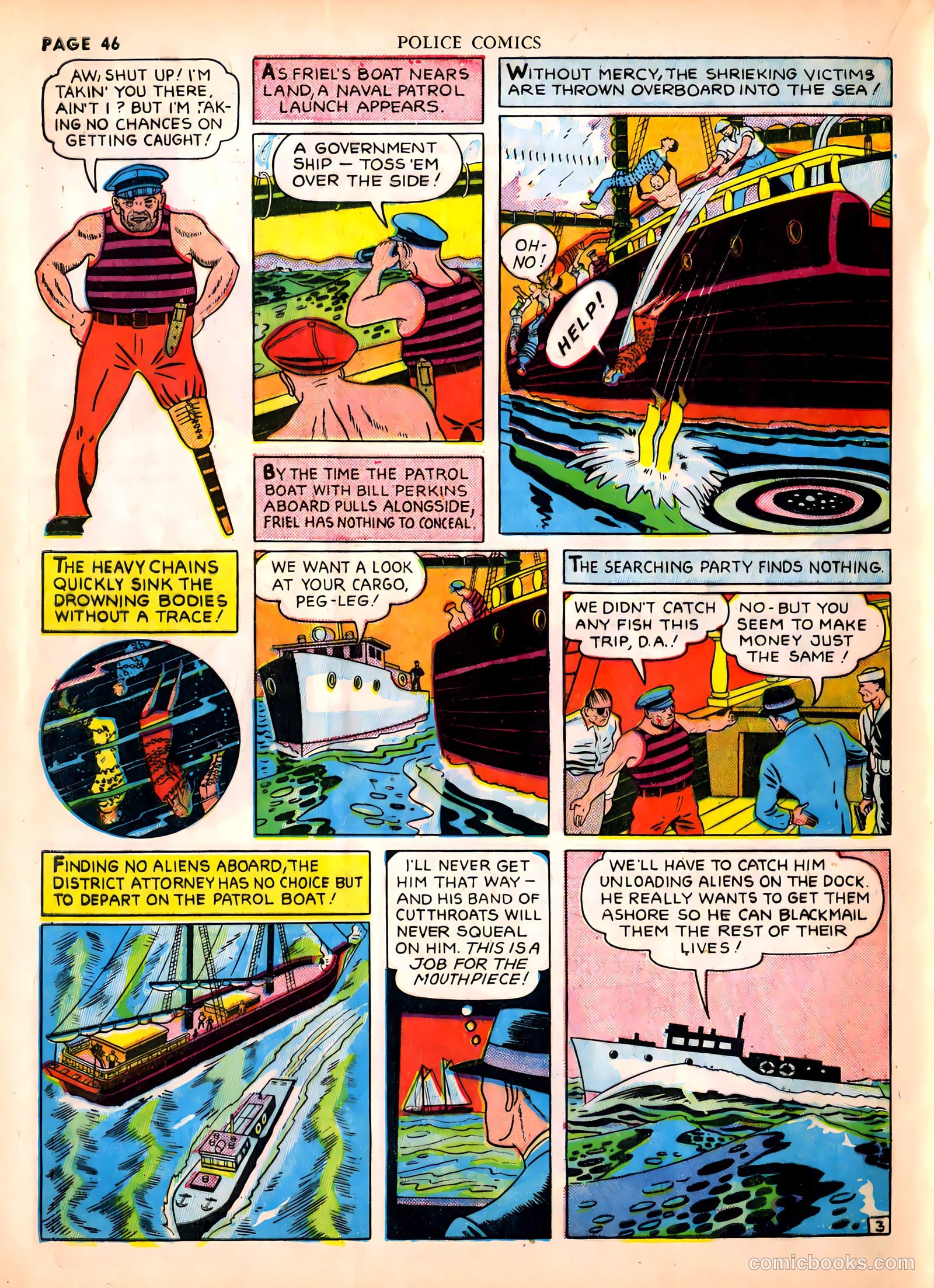 Police Comics #1 — page 48 of 68