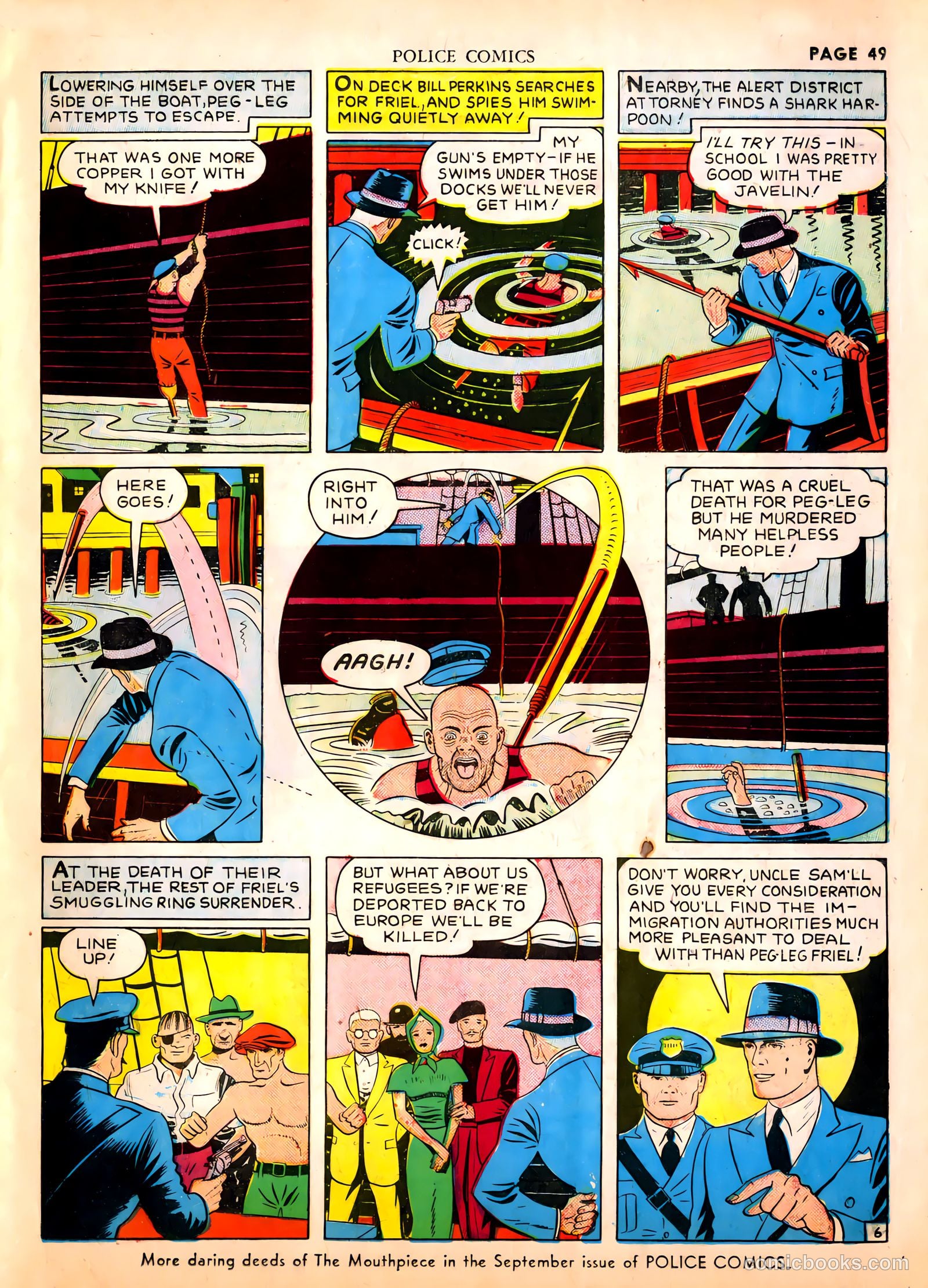 Police Comics #1 — page 51 of 68