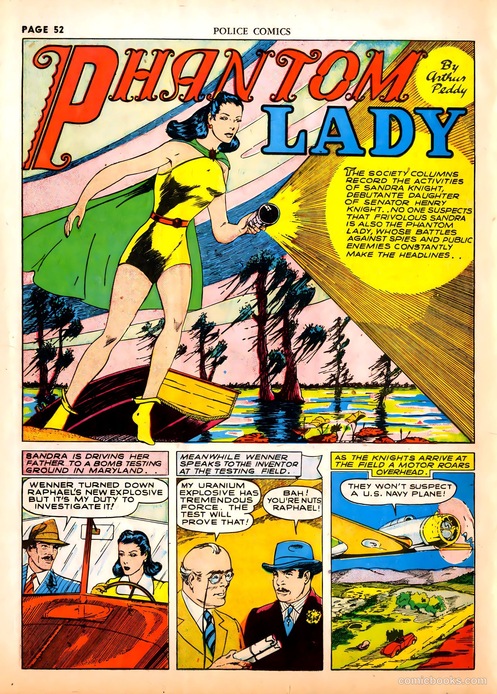 Police Comics #1 — page 54 of 68