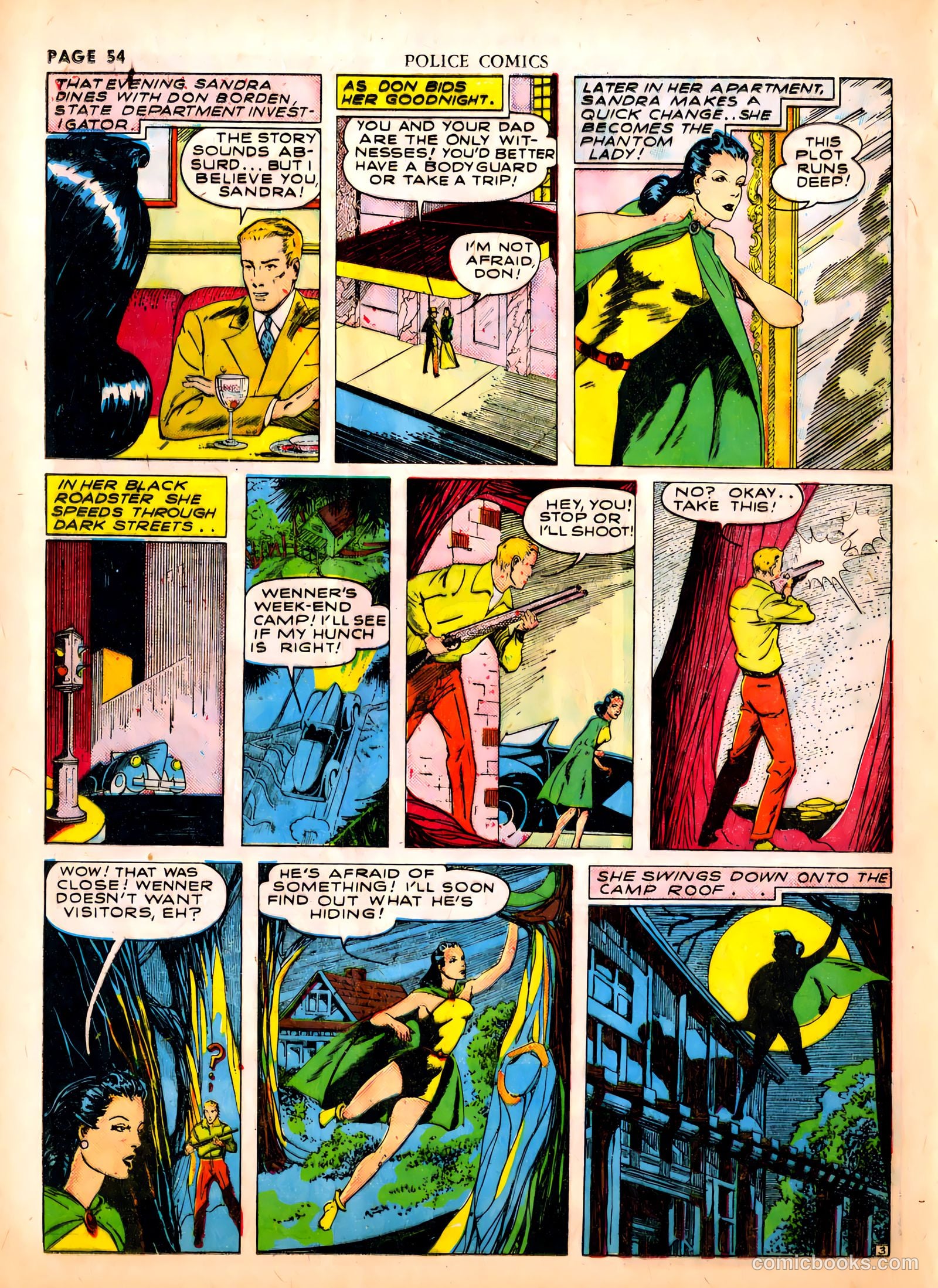 Police Comics #1 — page 56 of 68